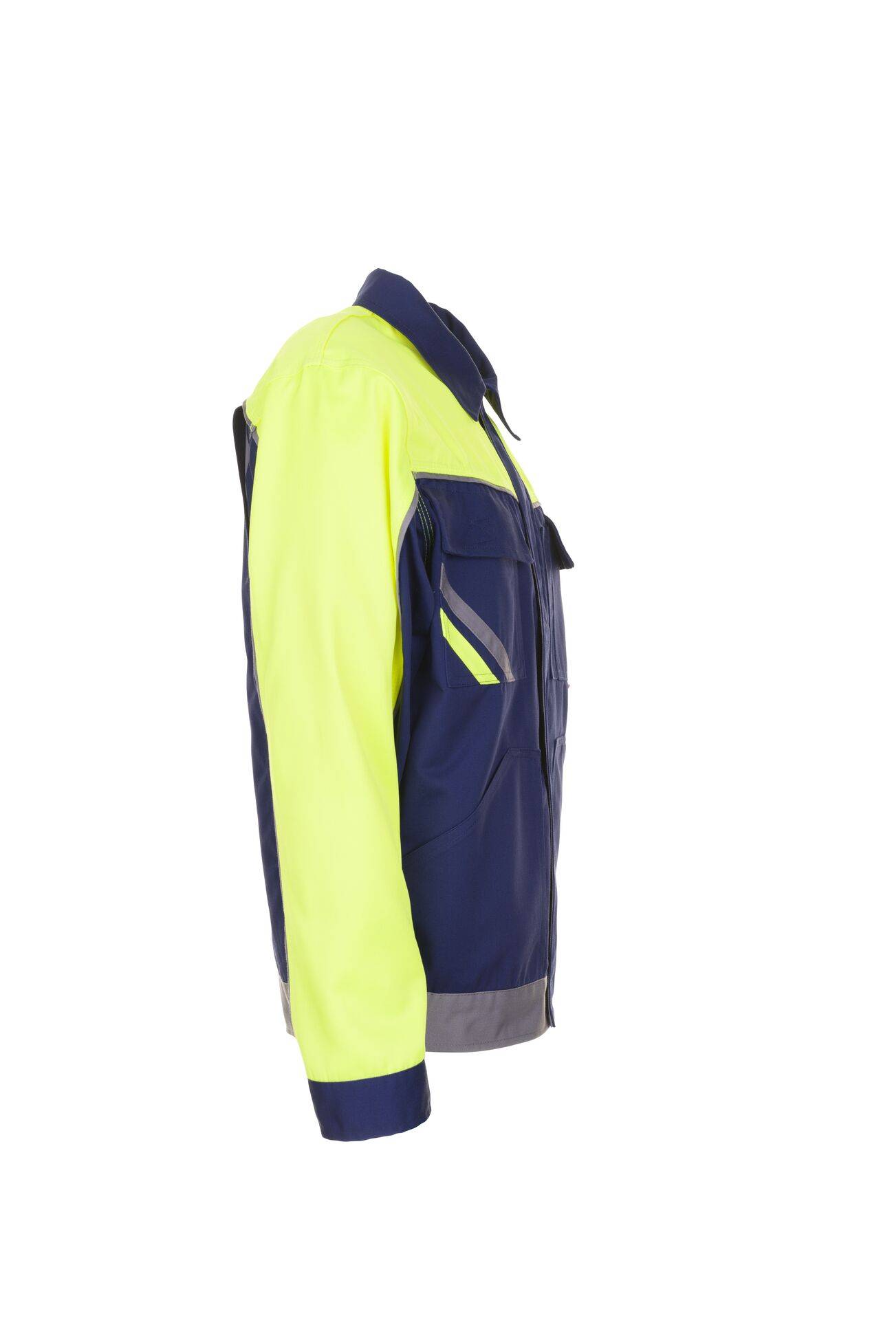 Visline V1 Bundjacke marine/gelb/zink Größe 54