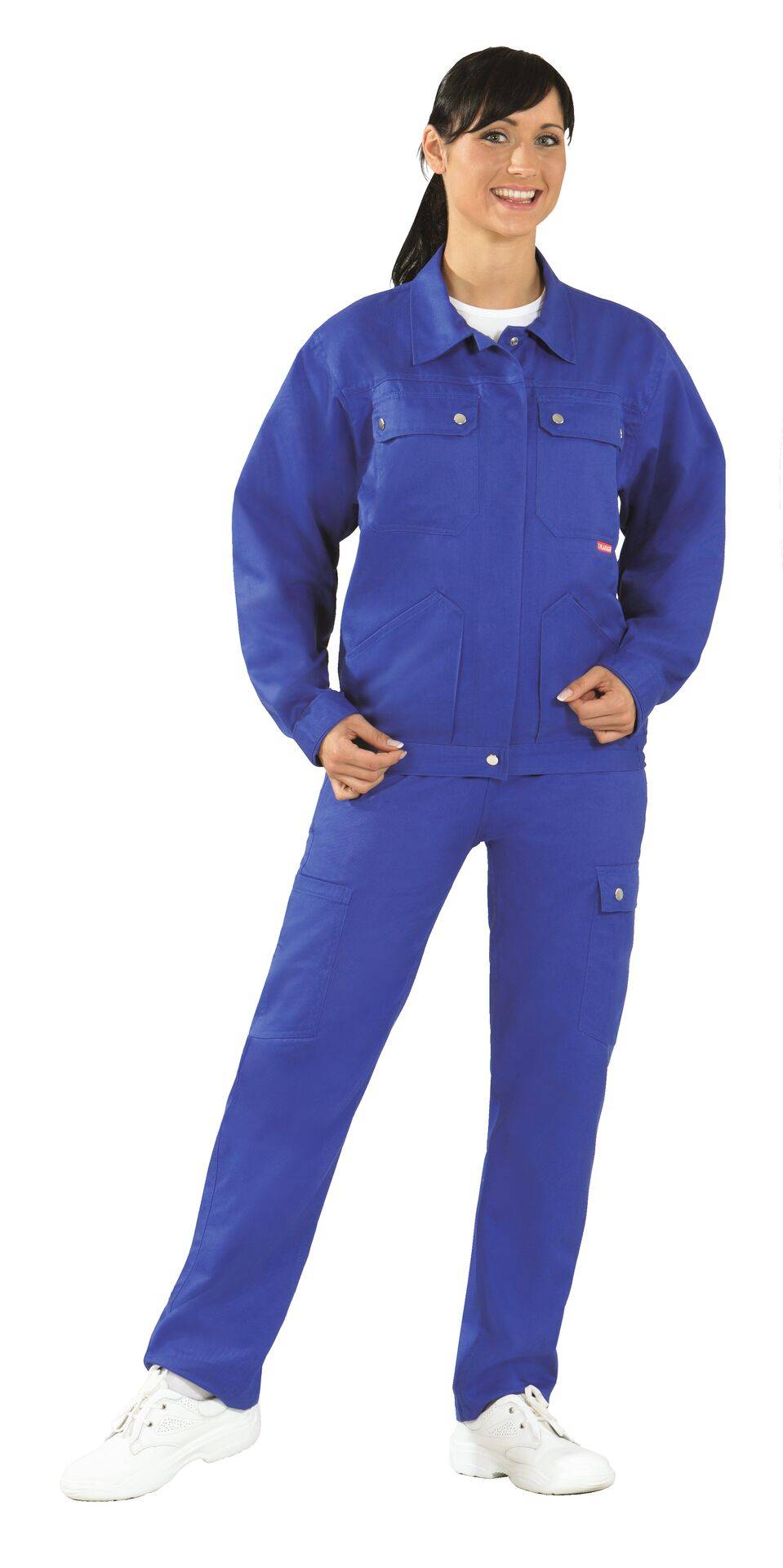 Damen Bundjacke kornblau Größe 36