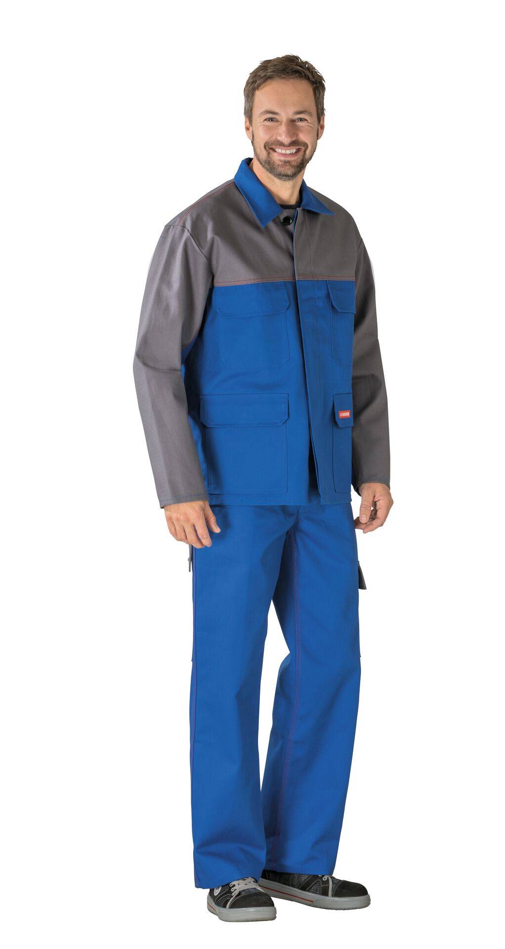 Major Protect Jacke 1-lagig kornblau/grau Größe 64