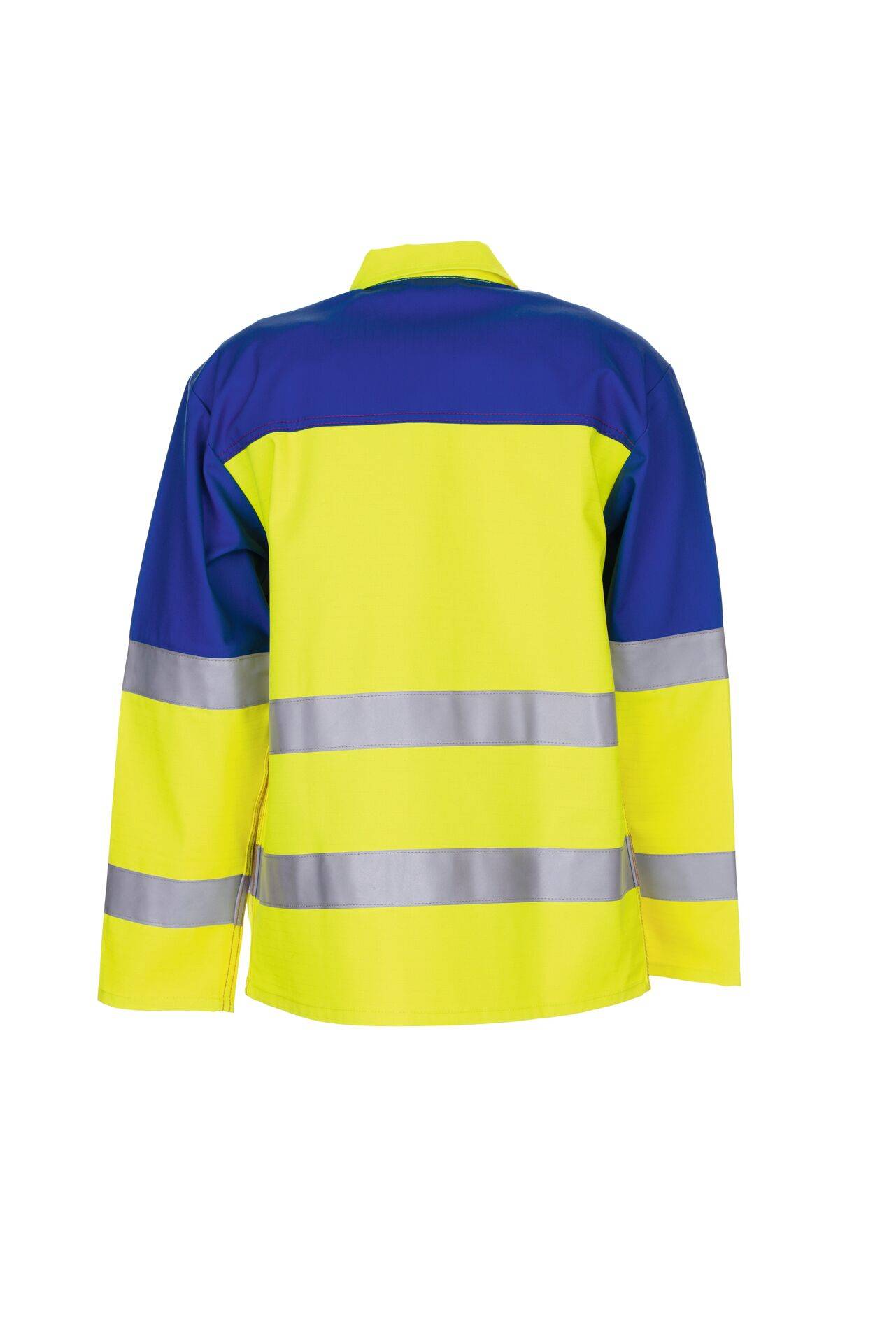 Major Protect Warnschutz Warn Jacke 1-lagig warngelb/kornblau Größe 50