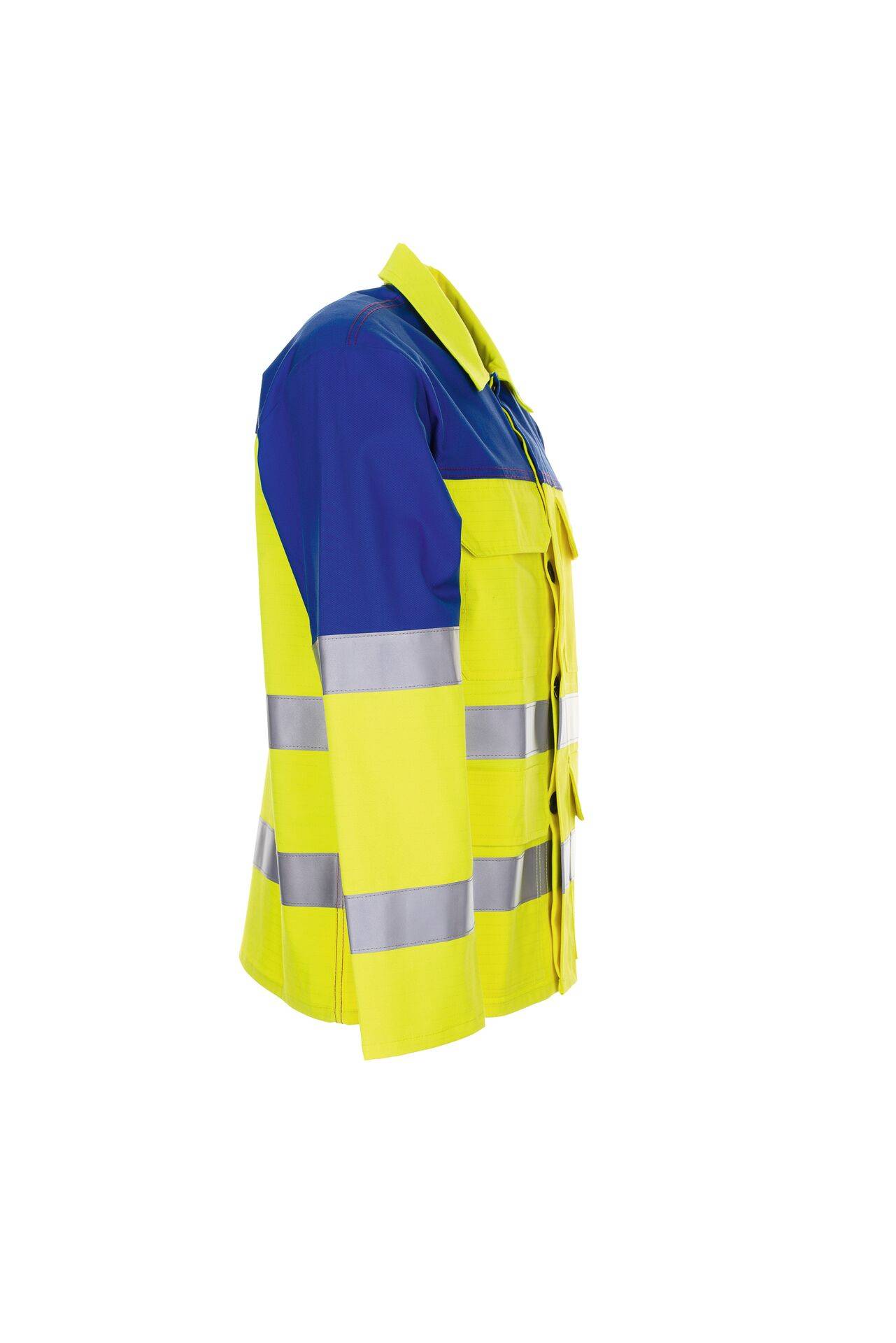 Major Protect Warnschutz Warn Jacke 1-lagig warngelb/kornblau Größe 50