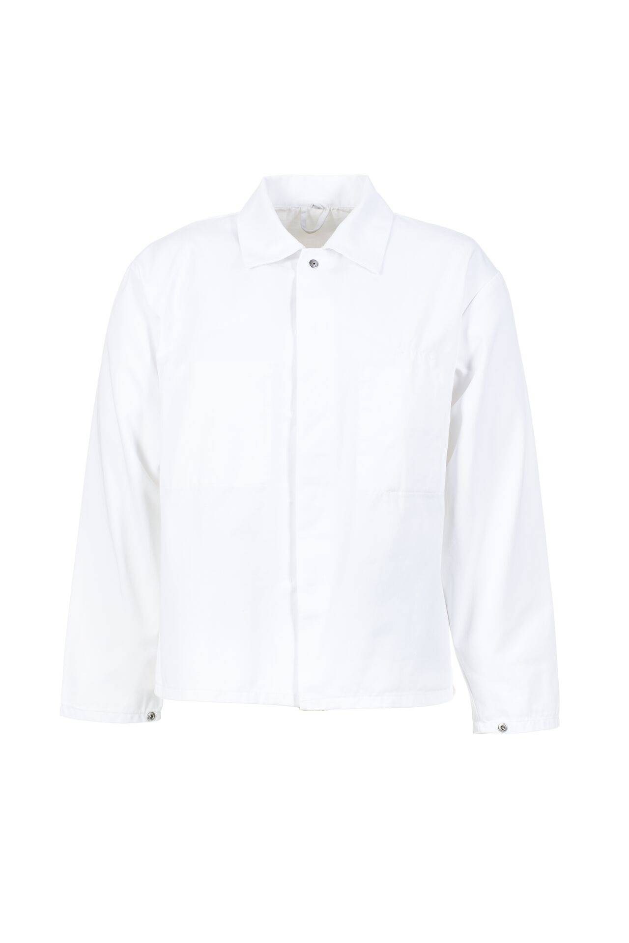 Food Herren Jacke reinweiß Größe 90