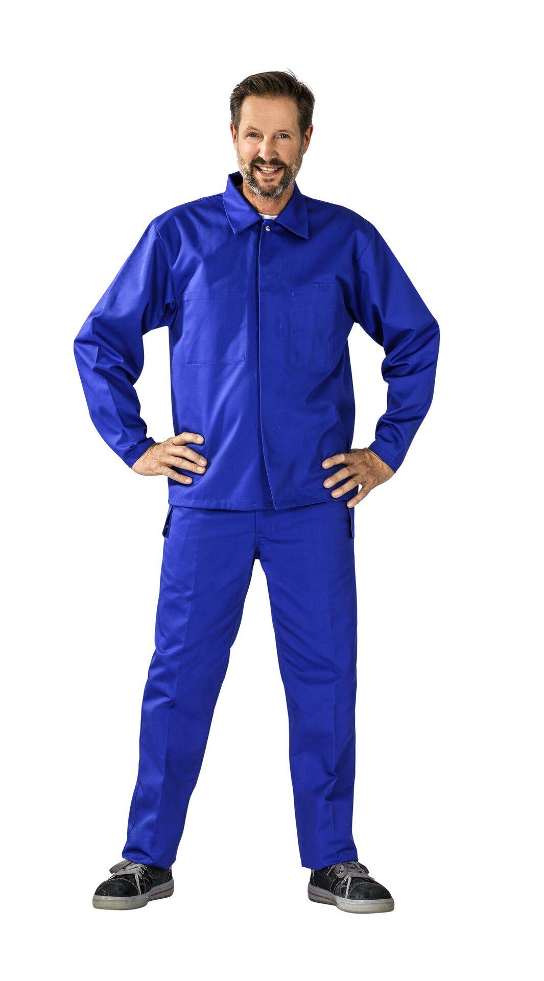 Food Herren Jacke kornblau Größe 98