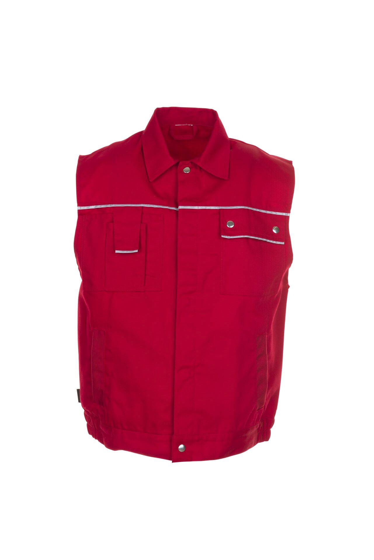 Canvas 320 Weste rot/rot Größe M