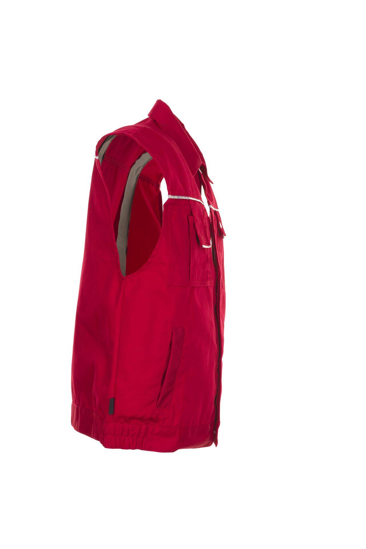 Canvas 320 Weste rot/rot Größe XXL
