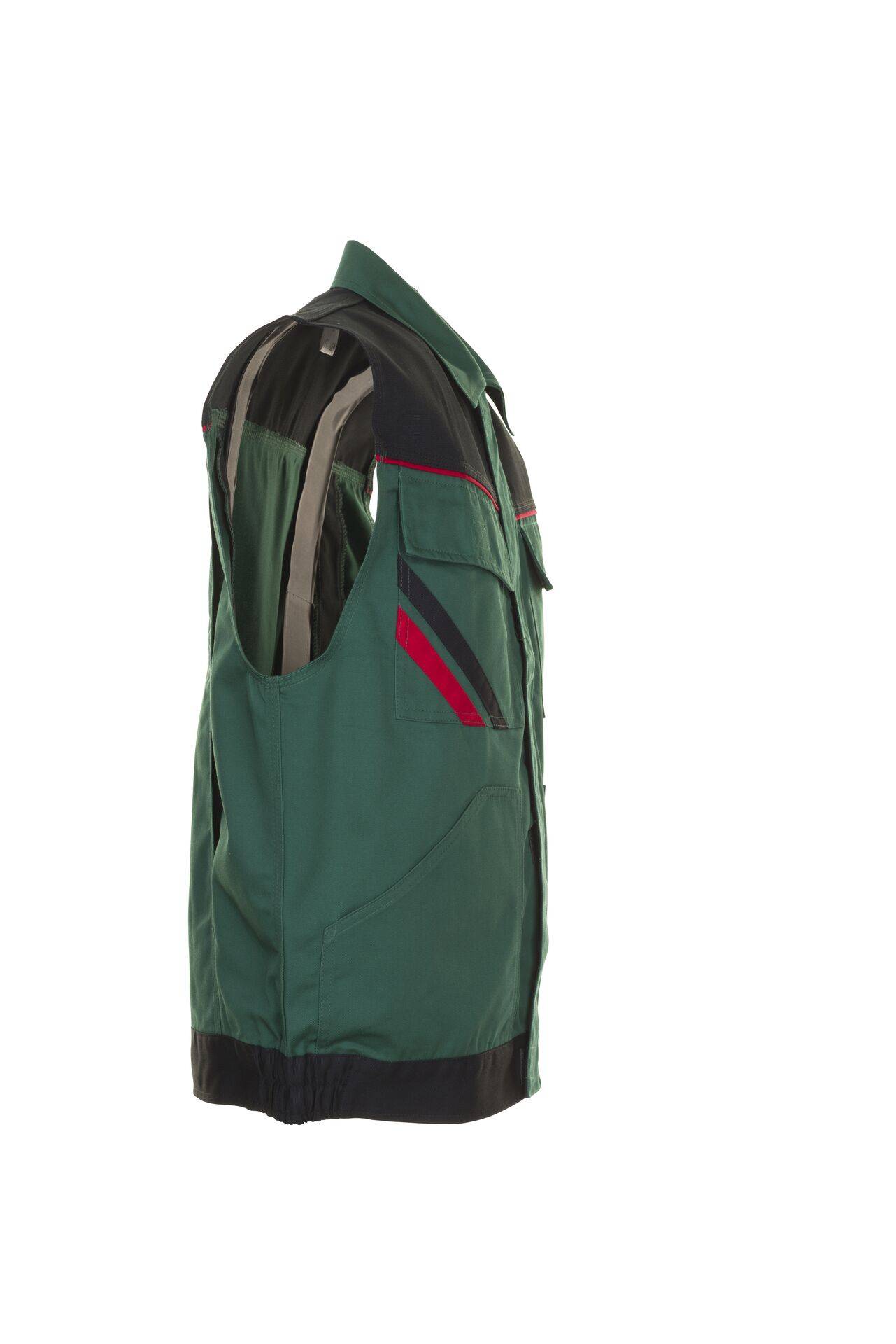 Highline Weste grün/schwarz/rot Größe XXL