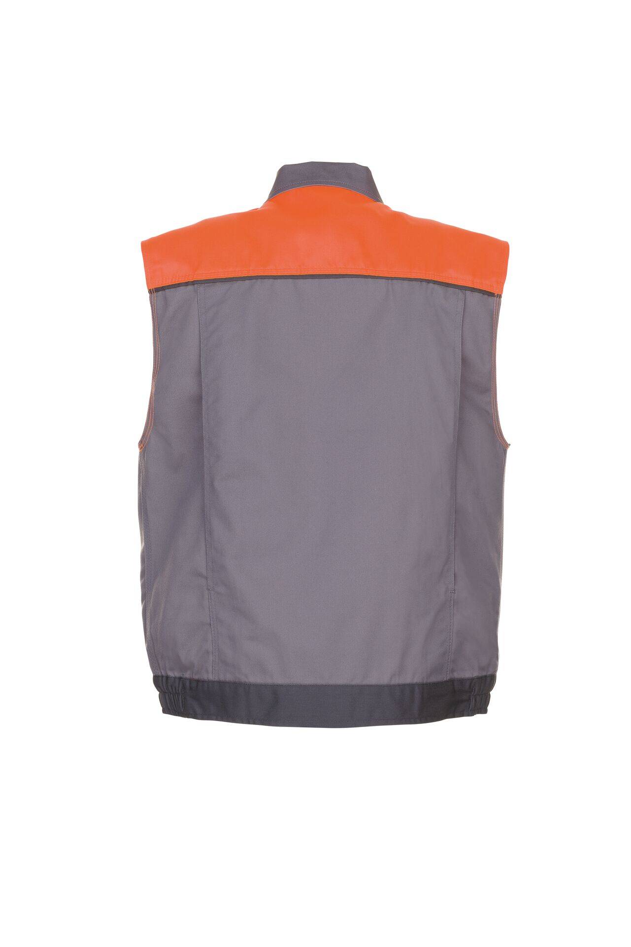 Visline Weste zink/orange/schiefer Größe L