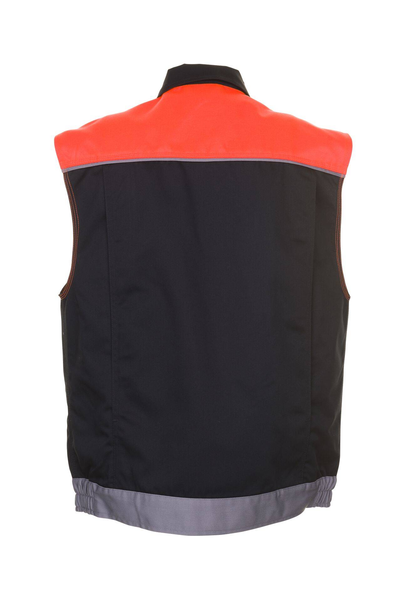 Visline Weste schwarz/orange/zink Größe XXL