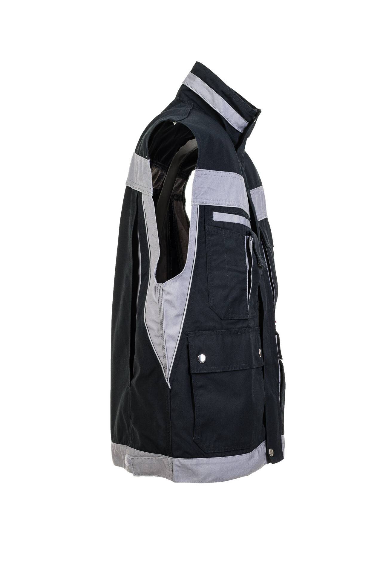 Plaline Weste schwarz/zink Größe XS