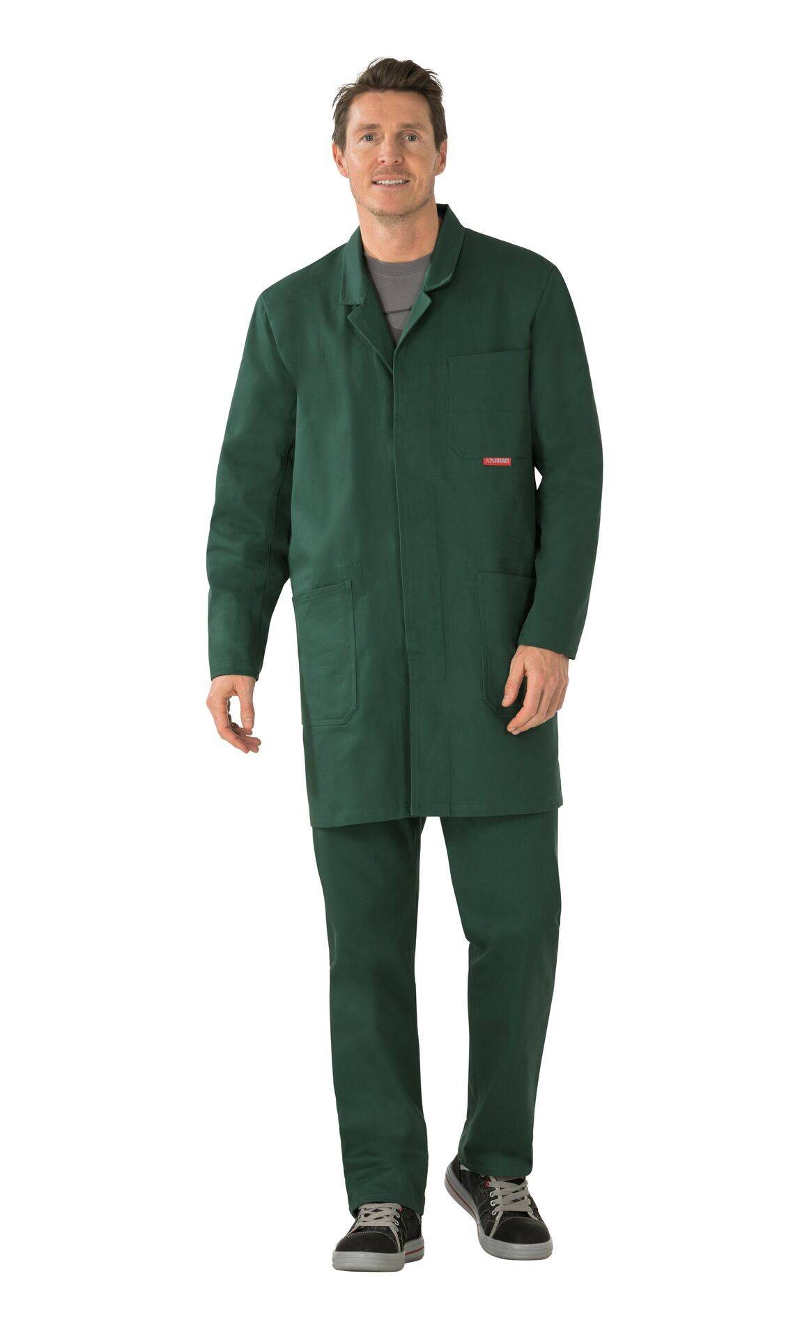 BW 290 Berufsmantel mittelgrün Größe 90