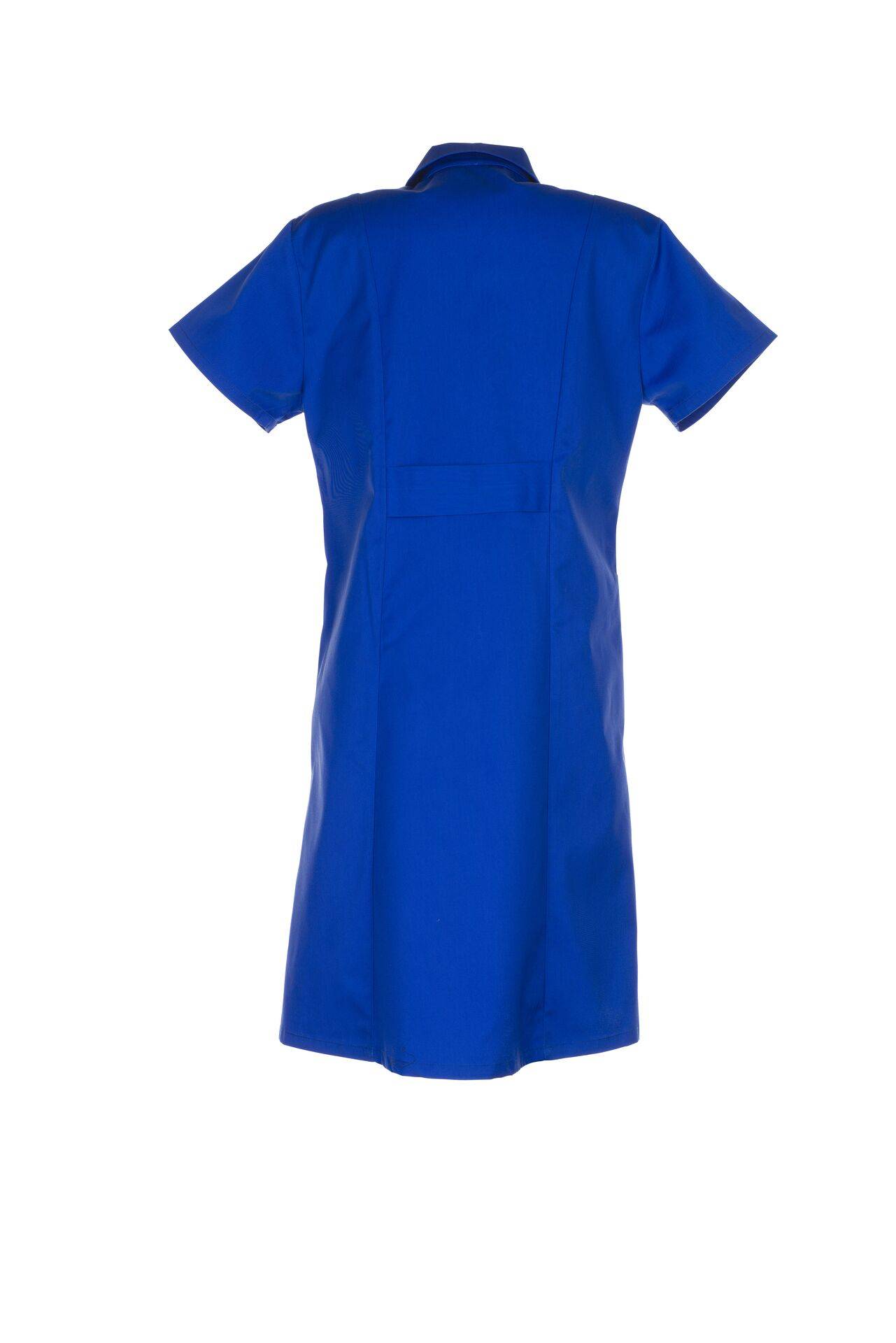 Damen Berufsmantel Baumwolle 1/4-Arm kornblau Größe 36