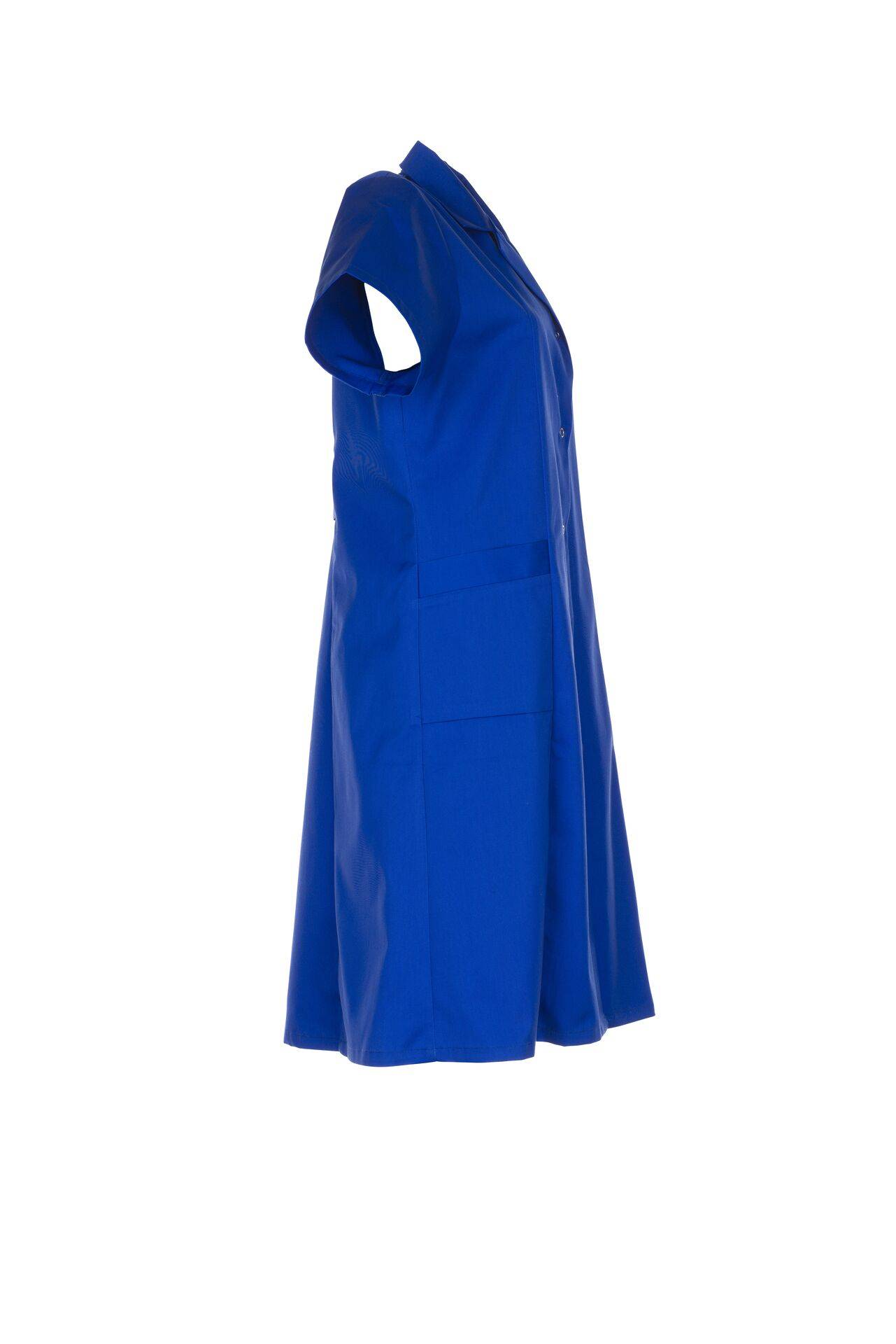 Damen Berufsmantel Baumwolle 1/4-Arm kornblau Größe 42
