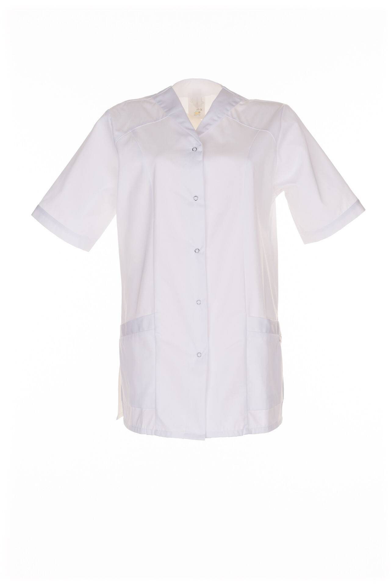 Damen Kasak Mischgewebe 1/4-Arm reinweiß Größe 46