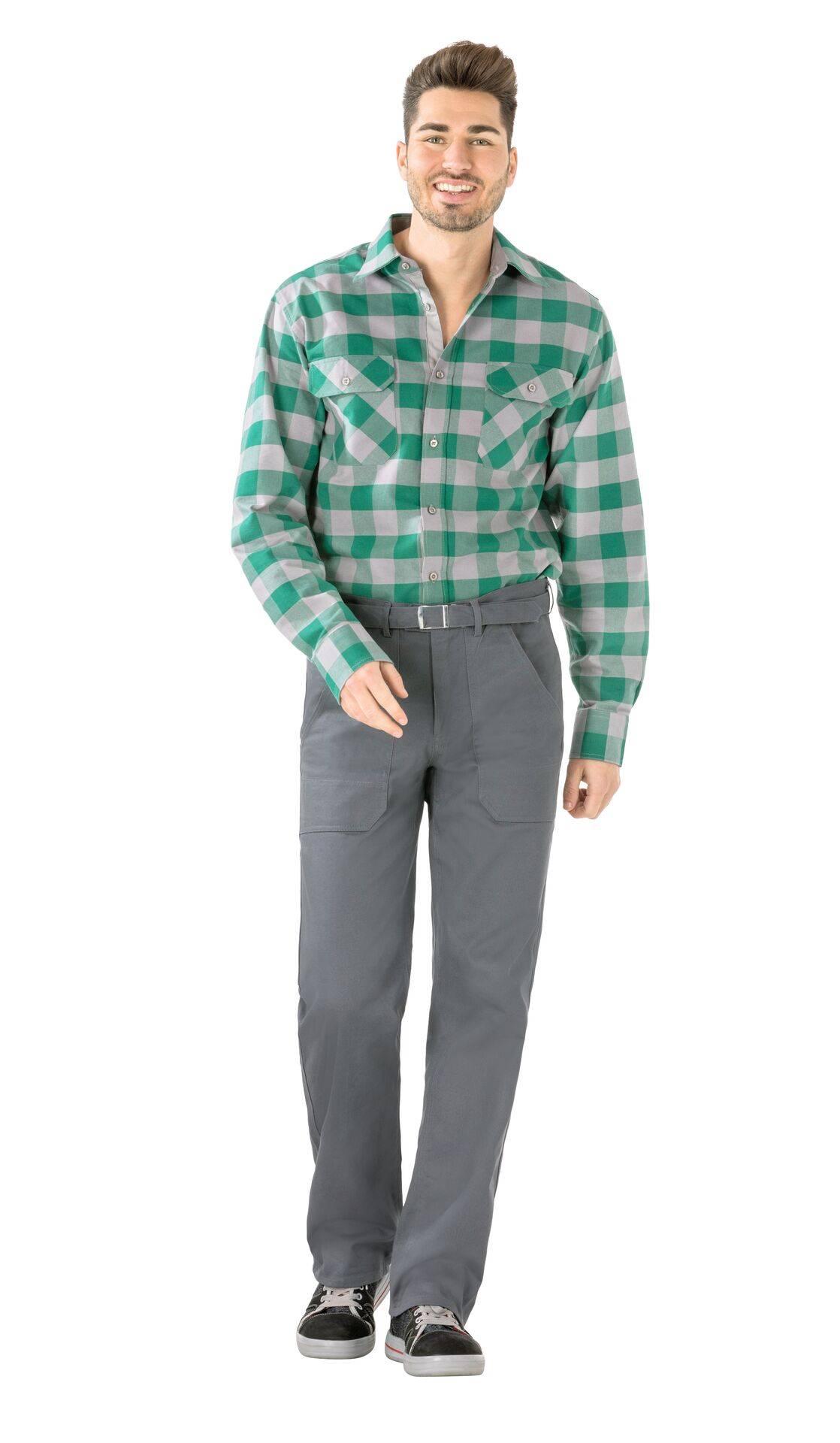 BW 290 Bundhose grau Größe 28