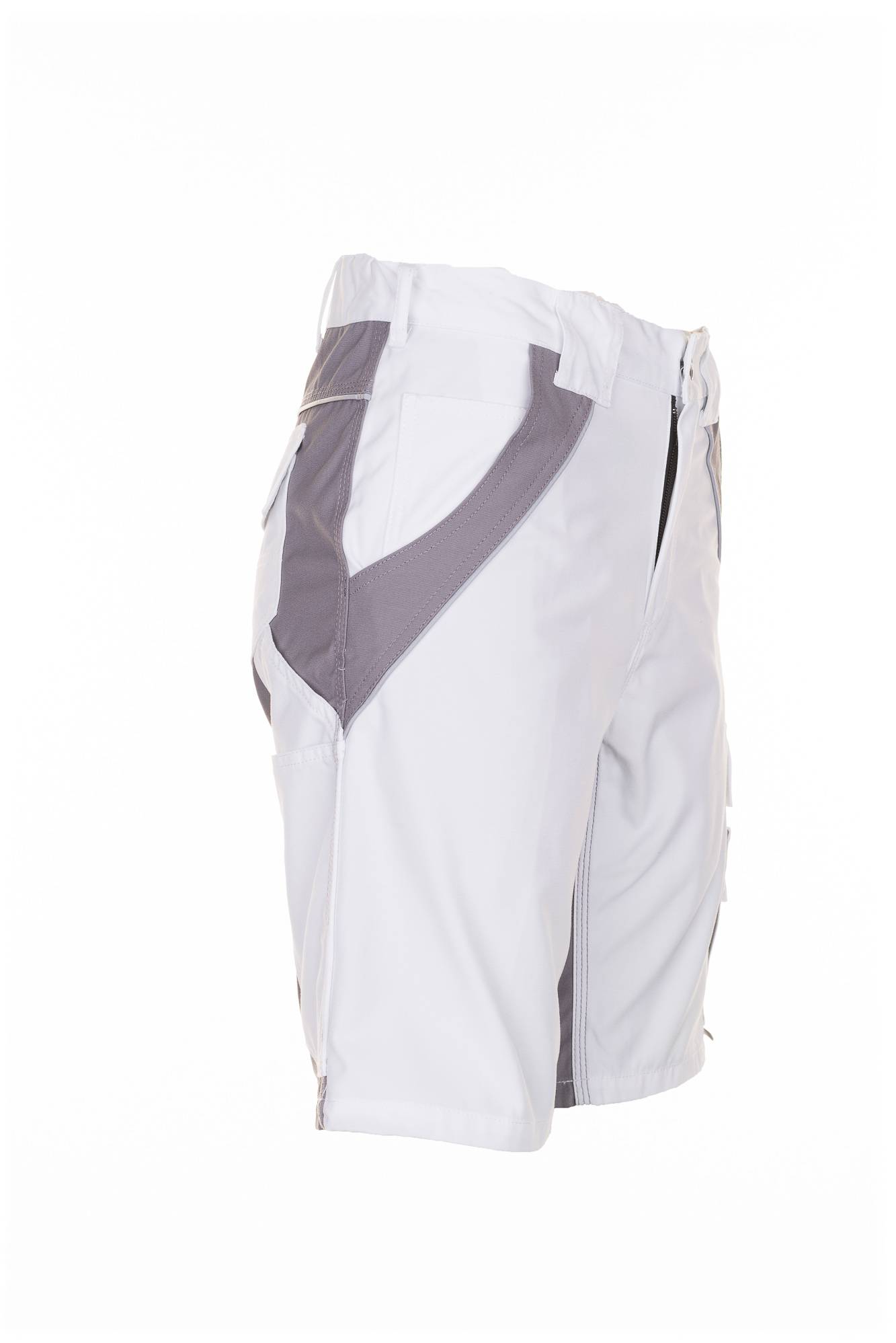 Planam Plaline Shorts reinweiß/zink S 2543044