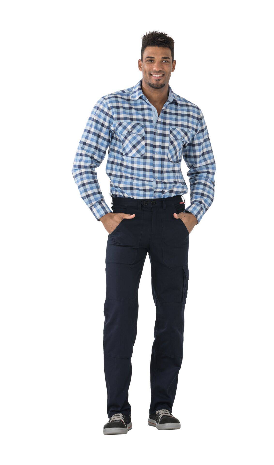 BW 290 Cargo-Bundhose hydronblau Größe 29