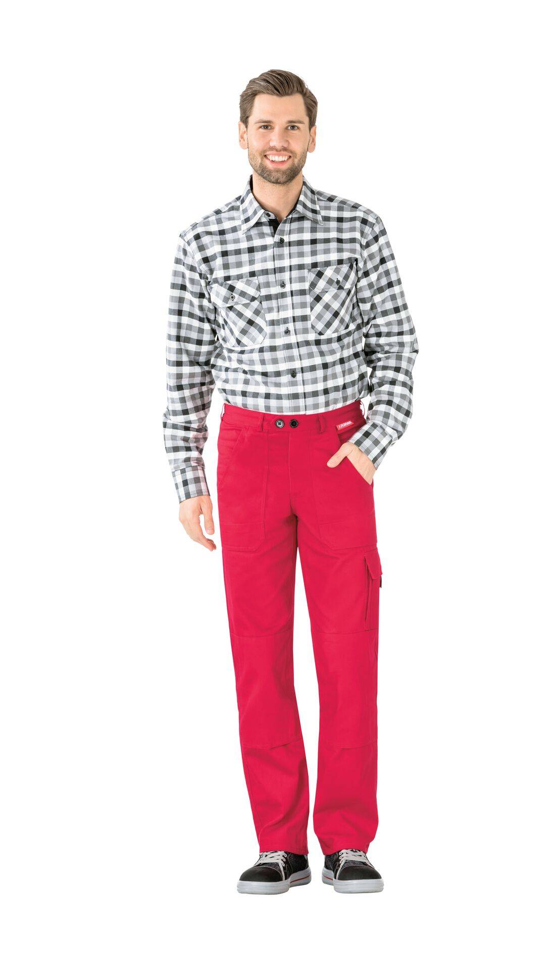 BW 290 Cargo-Bundhose mittelrot Größe 24
