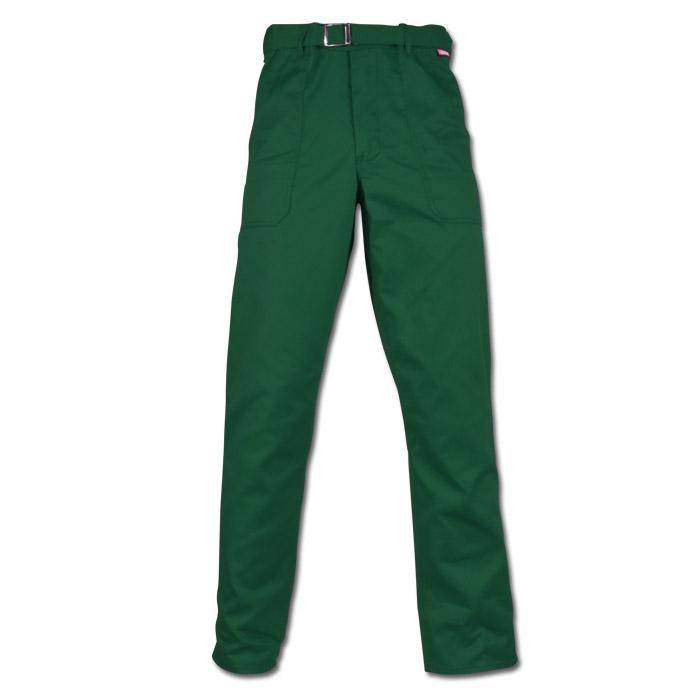 Bundhose - Gr. 46 - grün - Norm EN 26330 - 40% PES - 60% CO - 290 g/m² - schmutz- u. staubabweisend - atmungsaktiv - "MG 290"