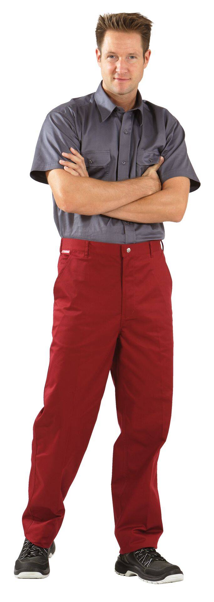 MG 260 Bundhose bordeaux Größe 54