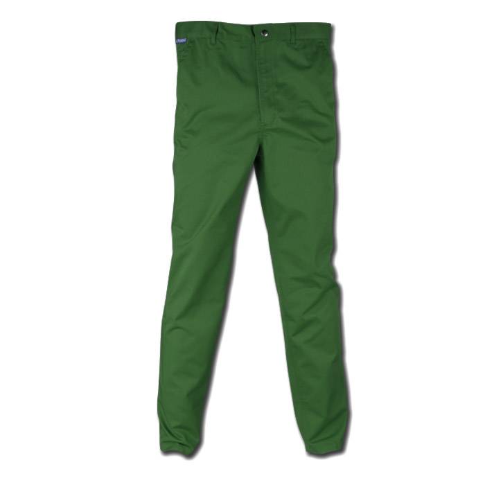 Bundhose - Gr. 25 - grün - Norm EN 26330 - 65% PES - 35% CO - 260 g/m² - widerstandsfähig und robust - lange Lebensdauer -"MG 260"