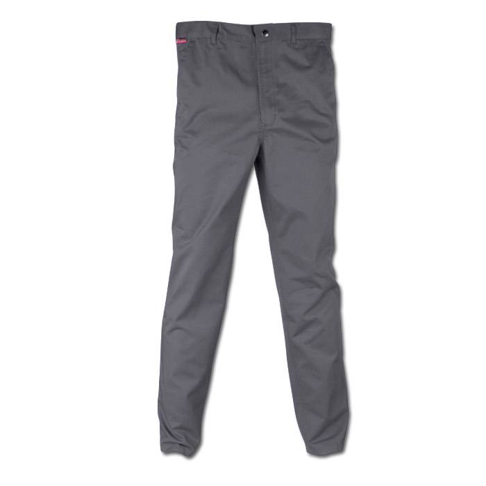 Bundhose - Gr. 25 - grau - Norm EN 26330 - 65% PES - 35% CO - 260 g/m² - widerstandsfähig und robust - lange Lebensdauer -"MG 260"