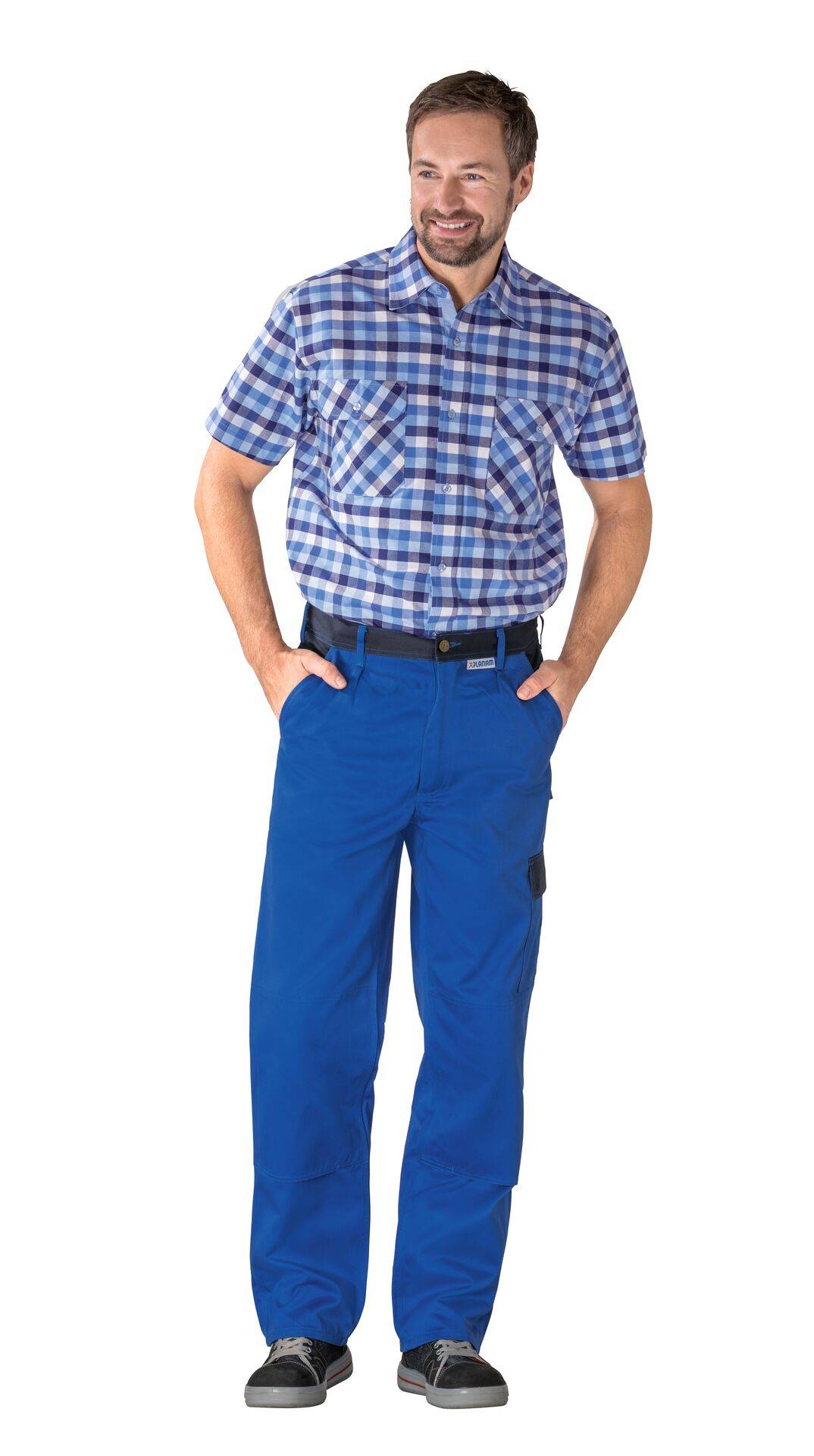 Tristep Bundhose kornblau/marine Größe 42