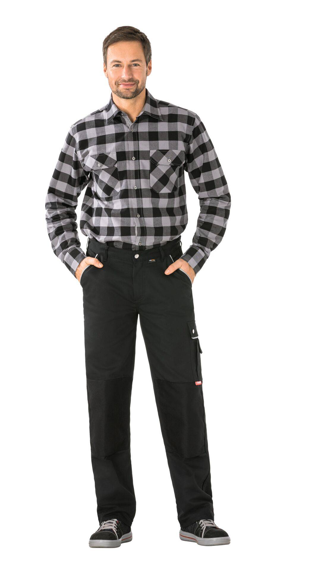 Canvas 320 Bundhose schwarz/schwarz Größe 90