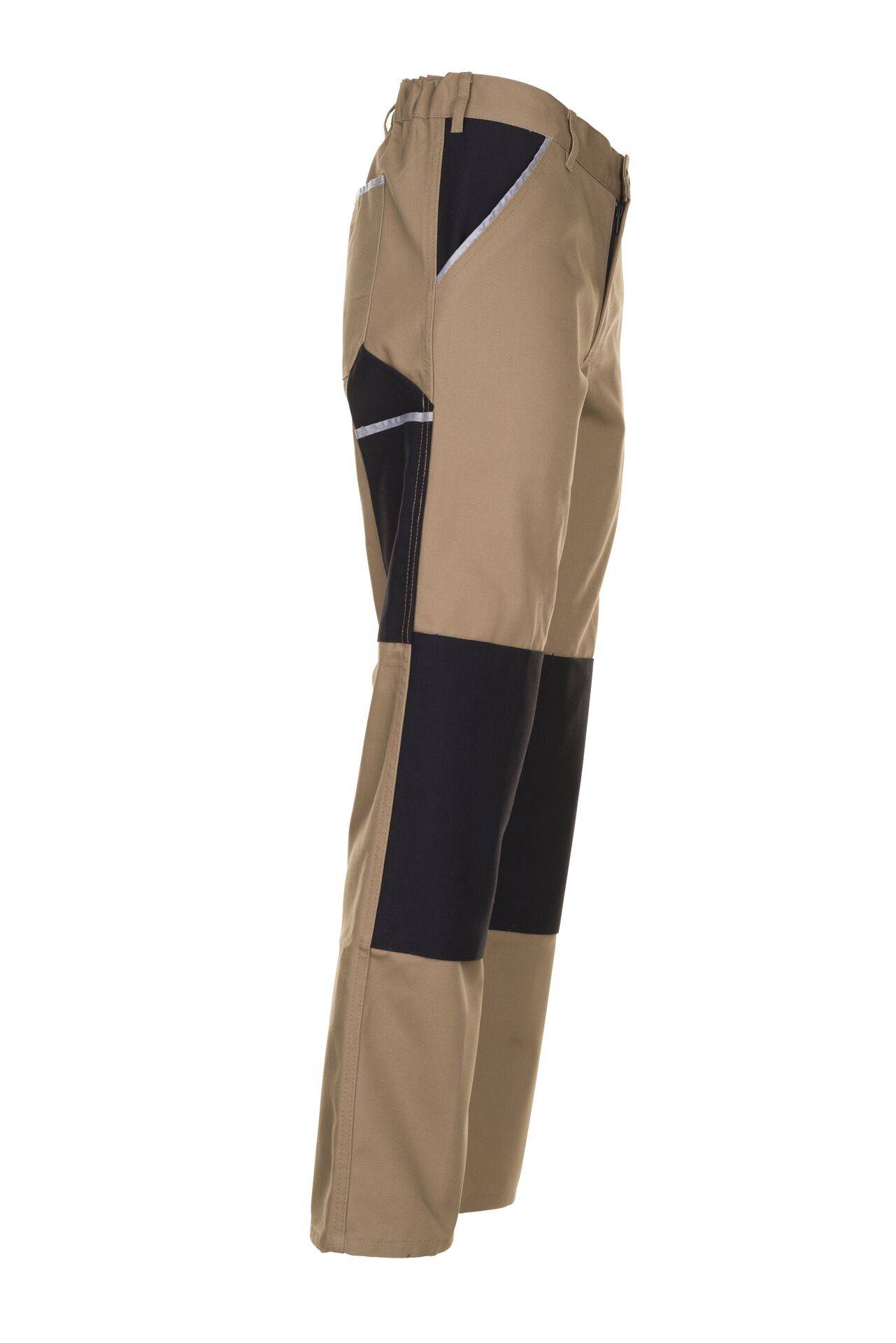 Canvas 320 Bundhose khaki/schwarz Größe 28