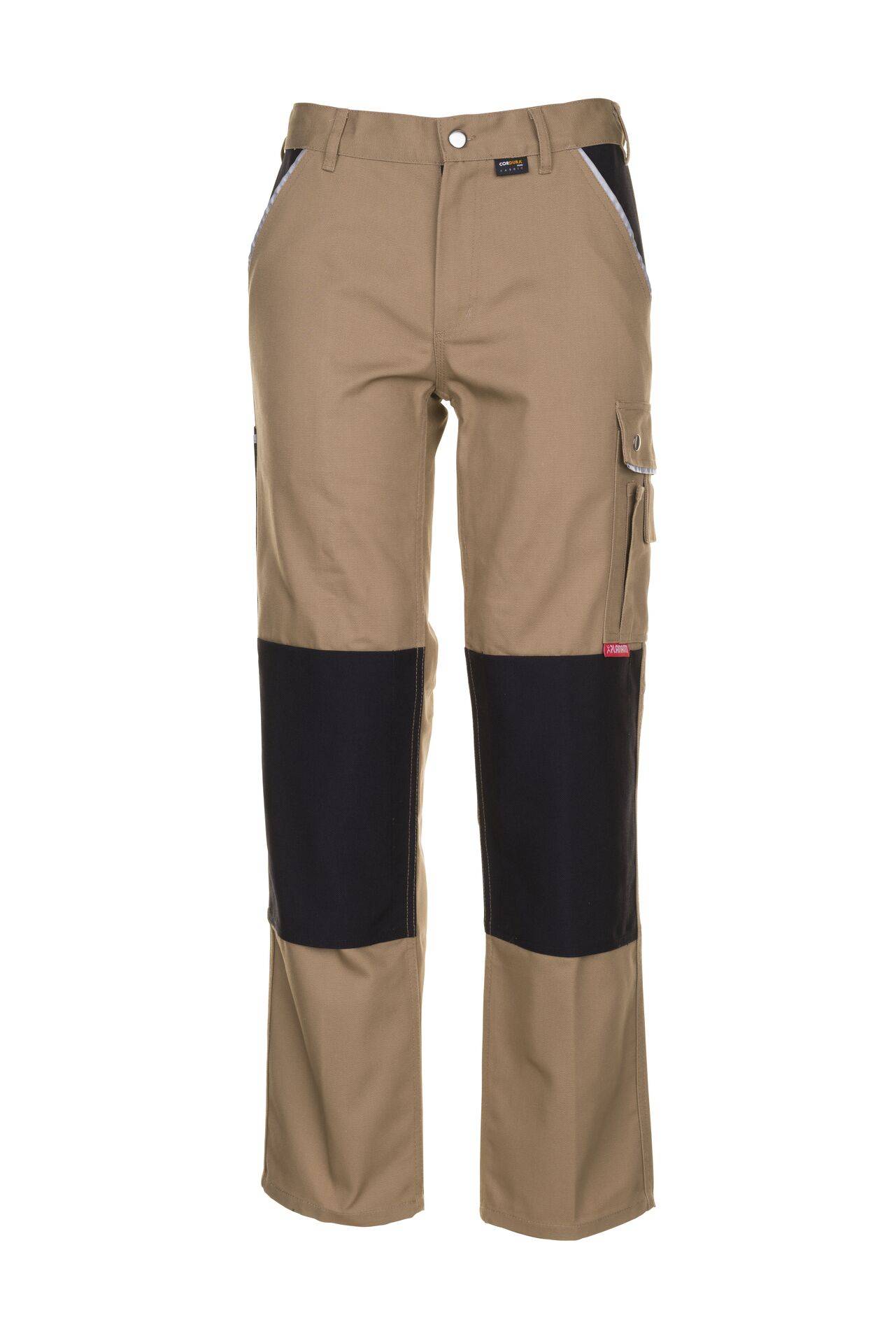 Canvas 320 Bundhose khaki/schwarz Größe 106