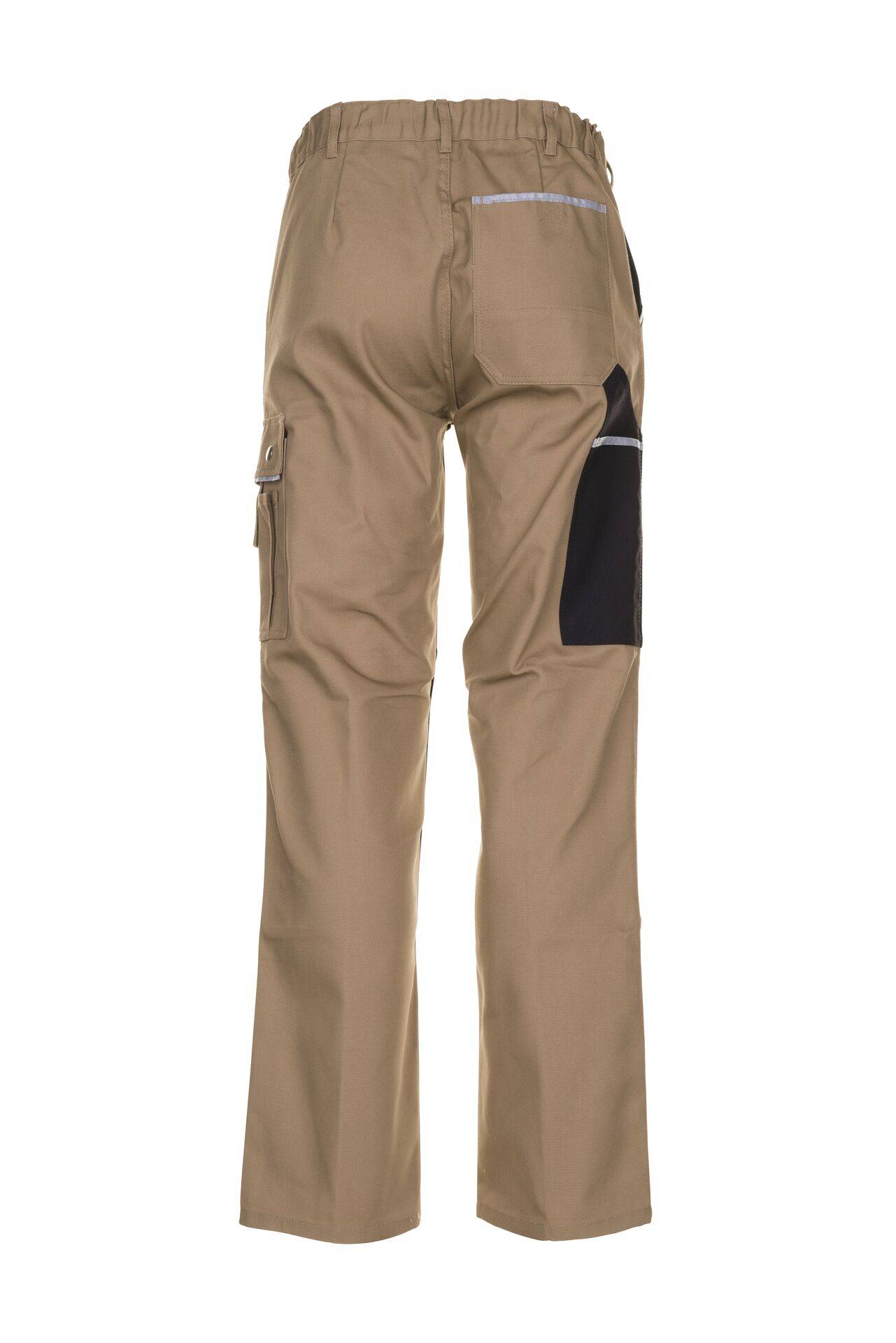 Canvas 320 Bundhose khaki/schwarz Größe 106