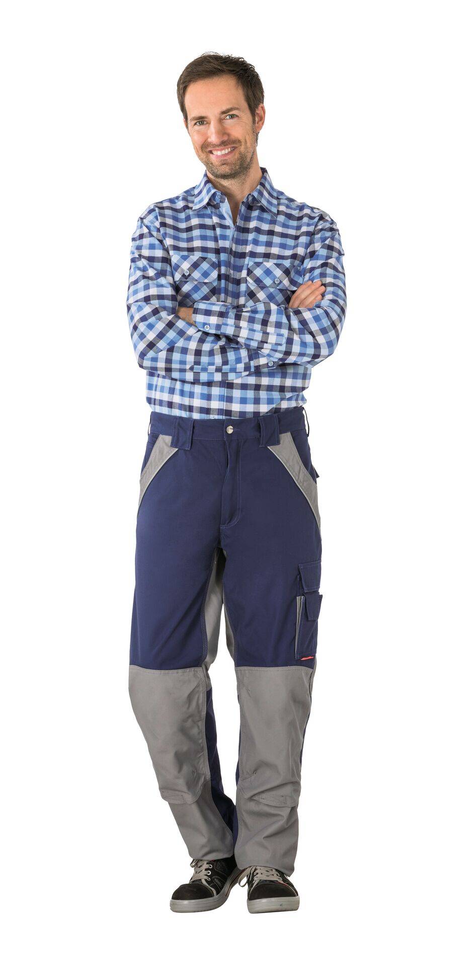 Plaline Bundhose marine/zink Größe 46