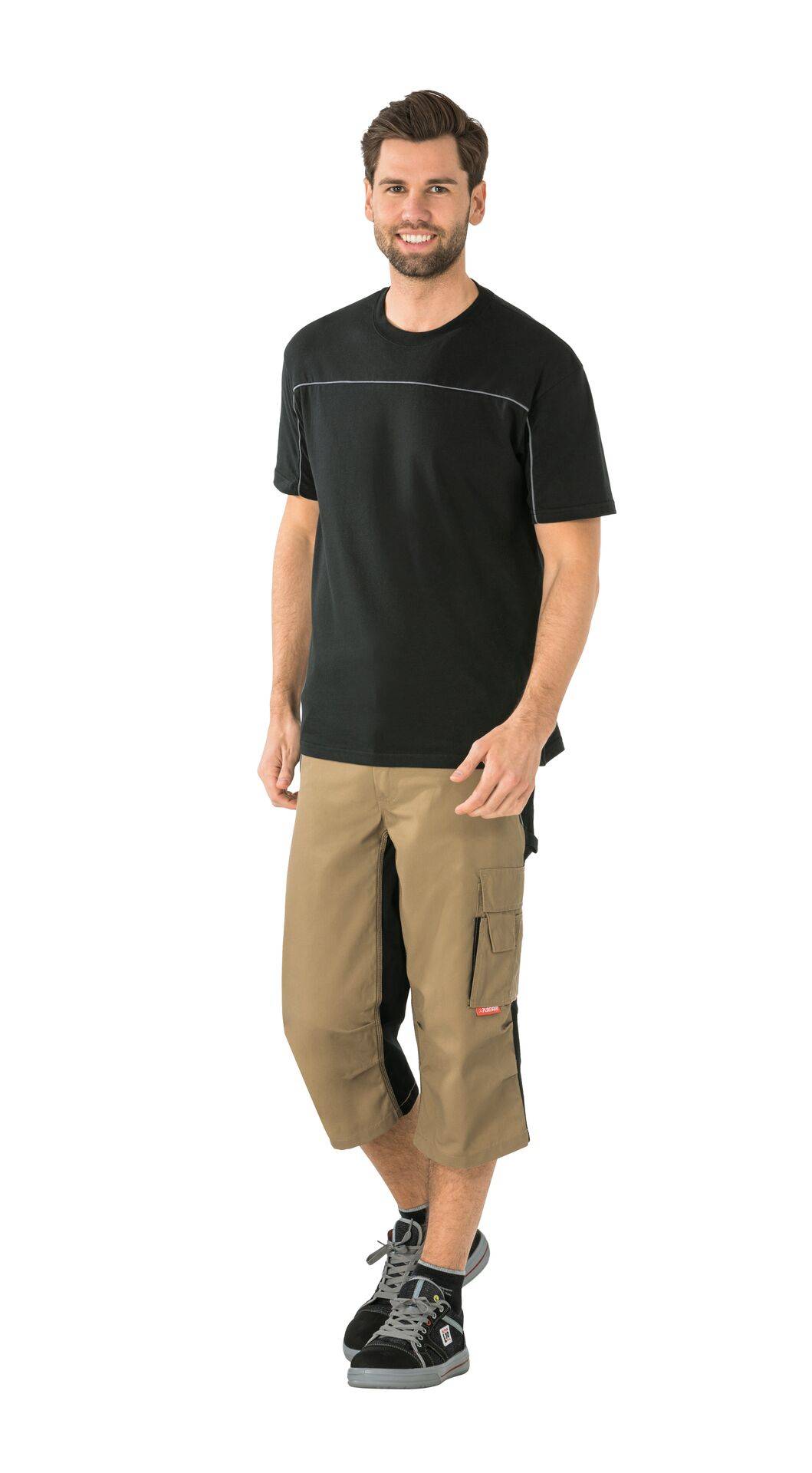 Plaline 3/4 Hose sand/schwarz Größe L