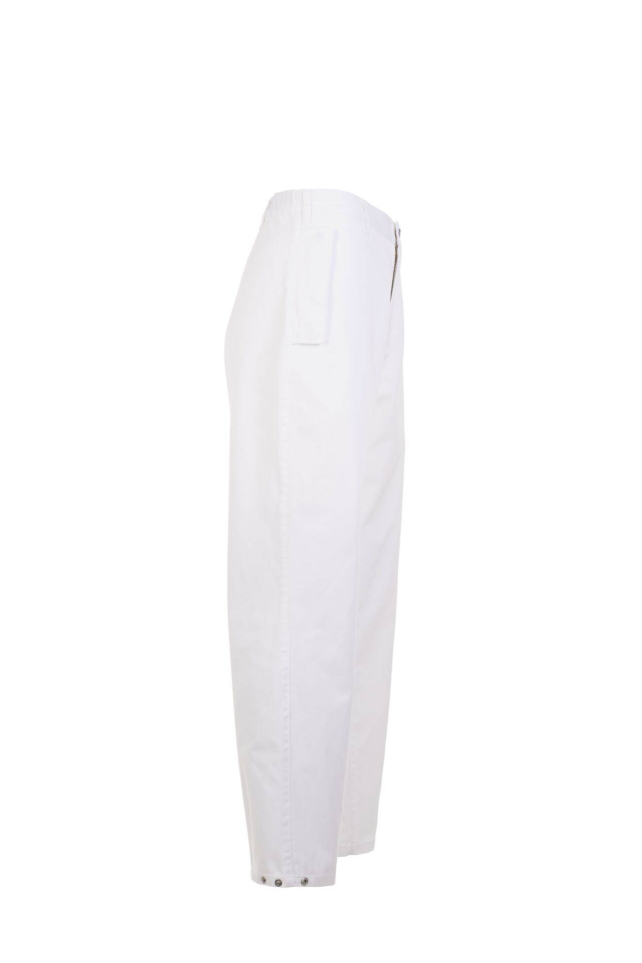 Food Damen Bundhose reinweiß Größe 44