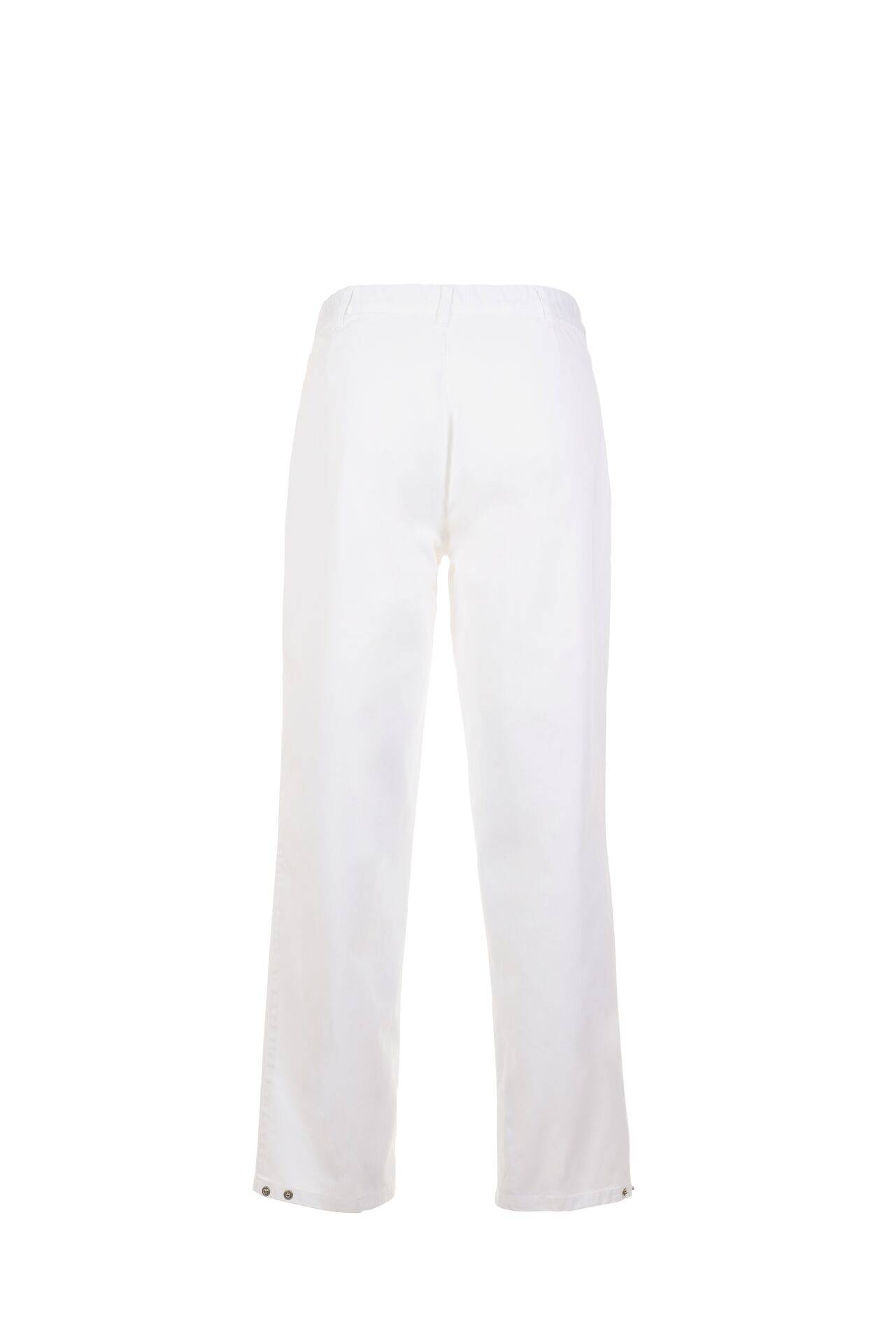 Food Damen Bundhose reinweiß Größe 48