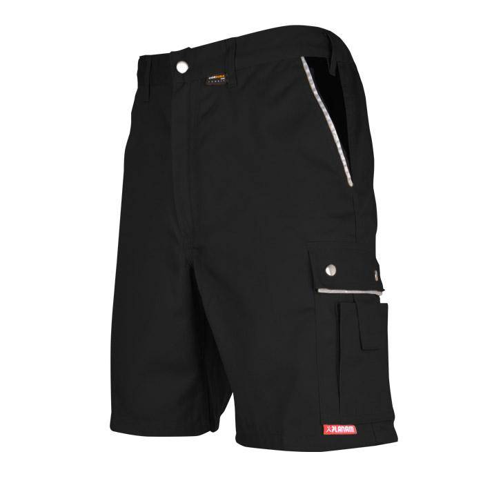 Shorts - Gr. 3XL - schwarz - 65% PES - 35% CO - strapazierfähig - atmungsaktiv - schmutz- und wasserabweisend - "Canvas 320"