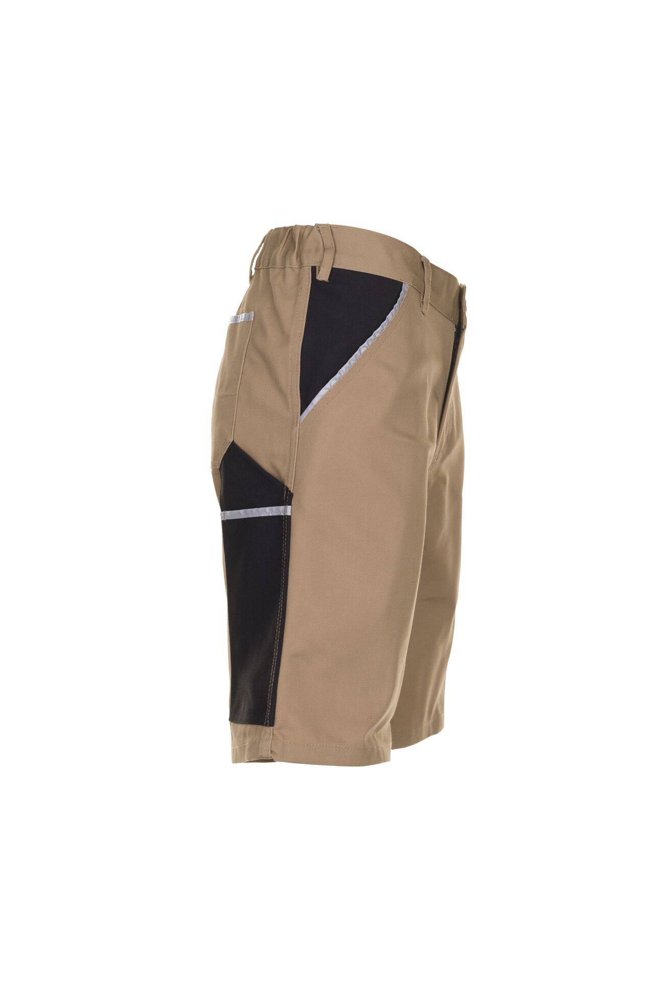 Canvas 320 Shorts khaki/schwarz Größe M