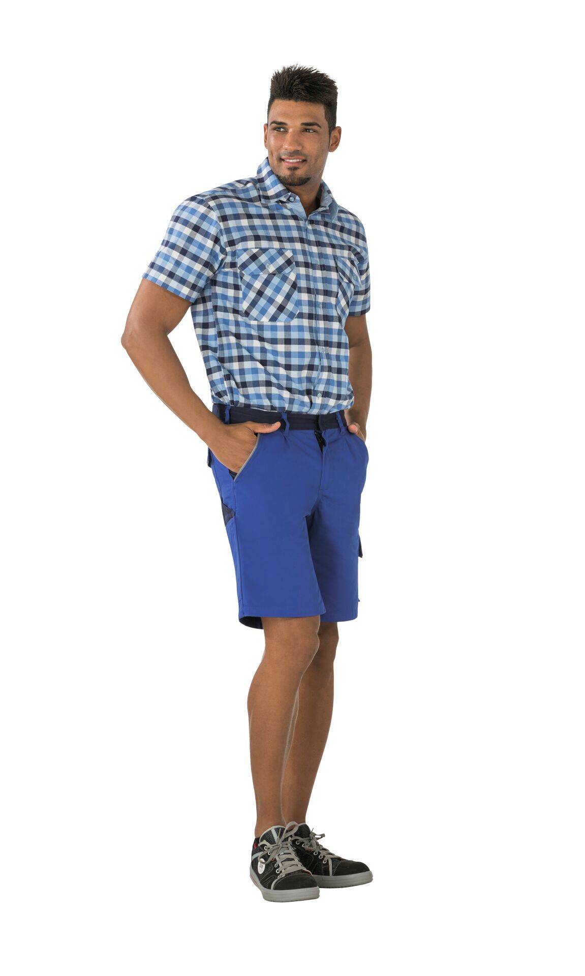 Highline Shorts kornblau/marine/zink Größe 4XL