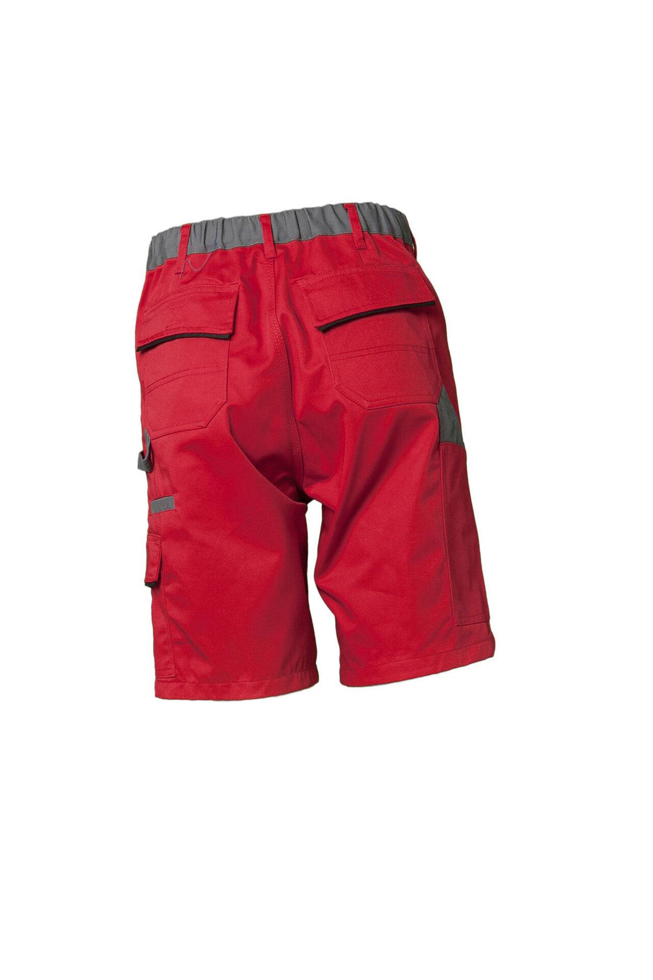 Highline Shorts rot/schiefer/schwarz Größe M