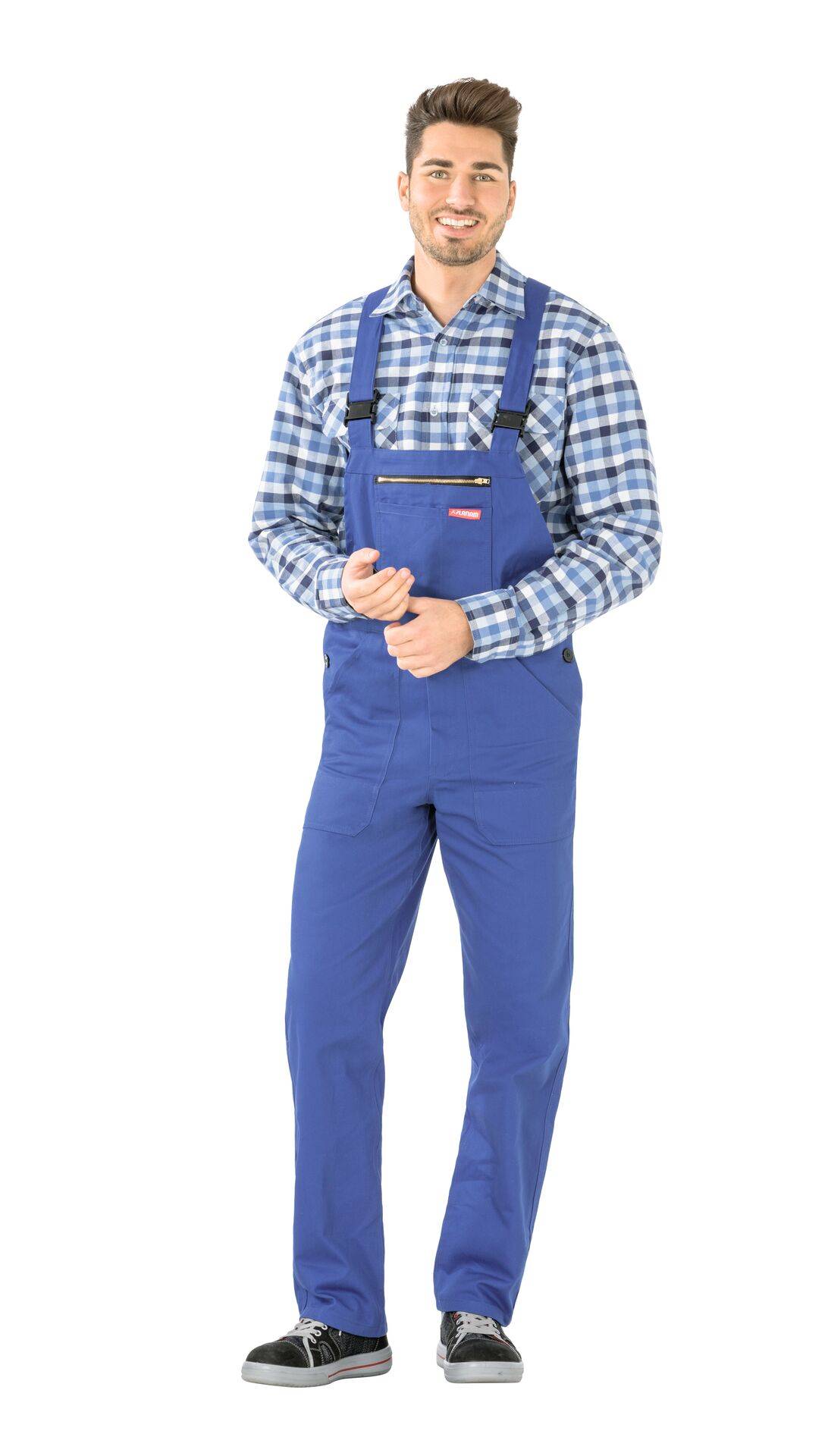 BW 290 Latzhose kornblau Größe 28