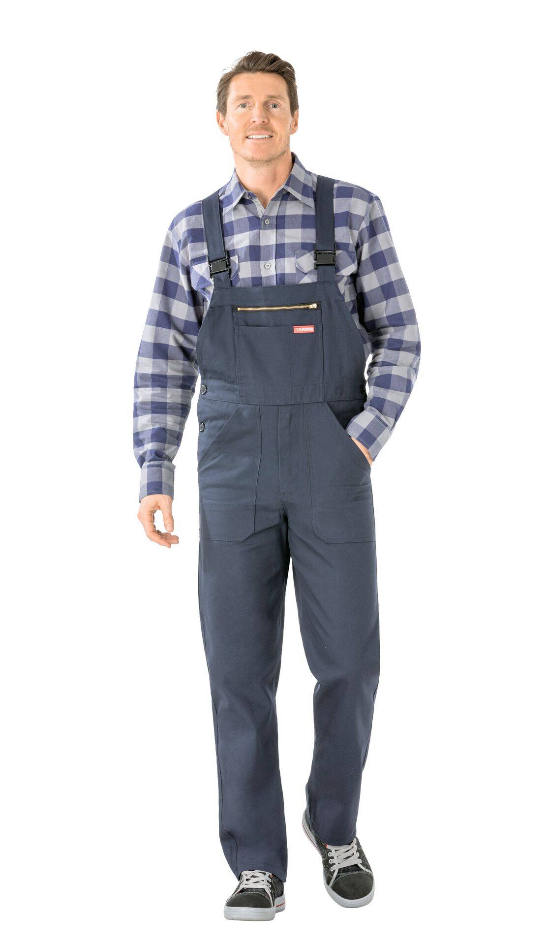 BW 290 Latzhose hydronblau Größe 62