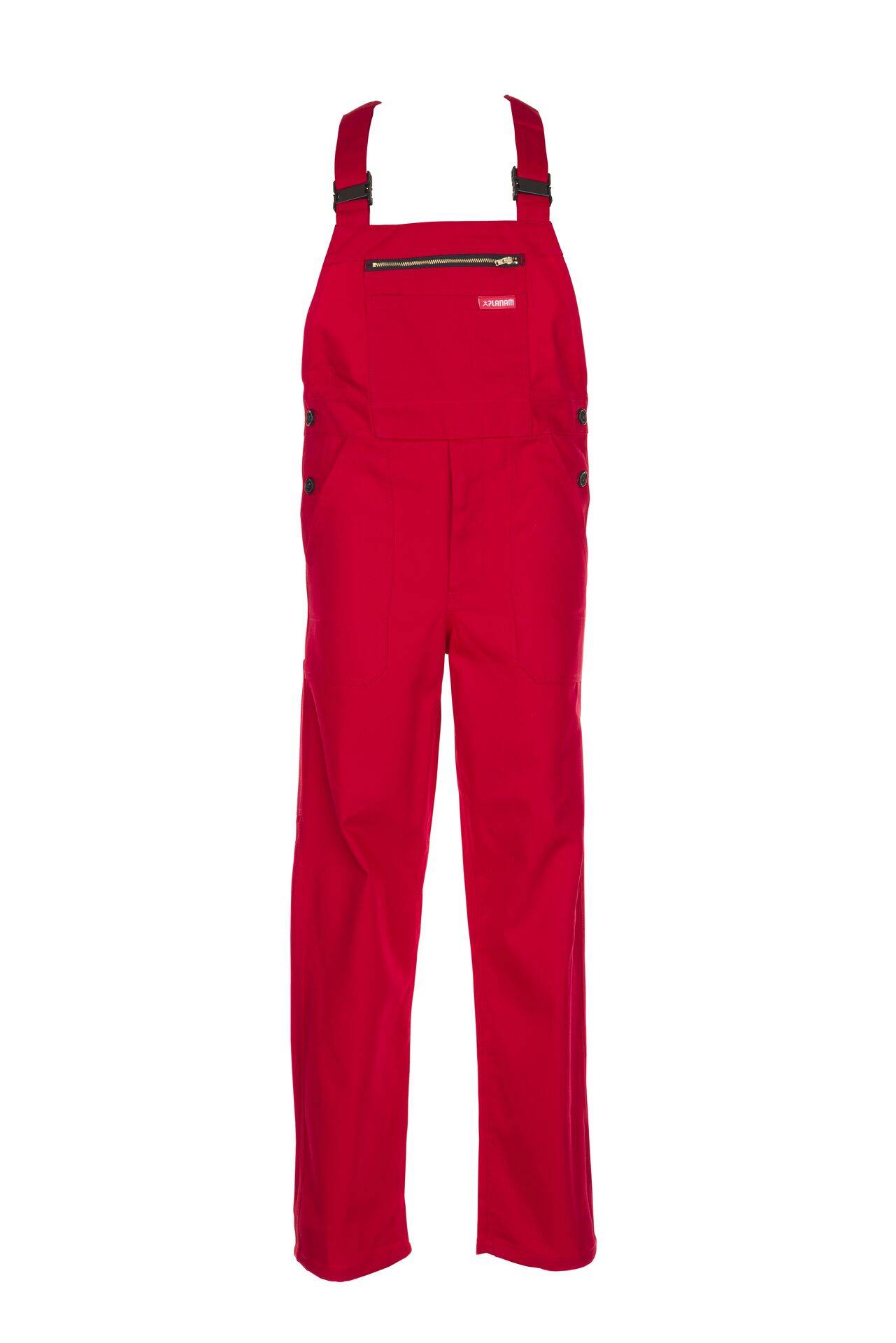 BW 290 Latzhose mittelrot Größe 64