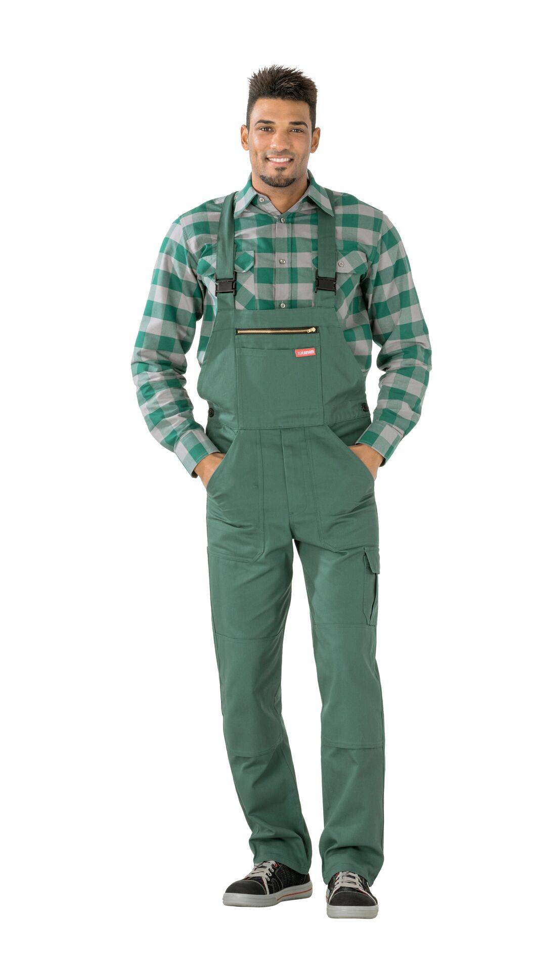 BW 290 Cargo-Latzhose mittelgrün Größe 52