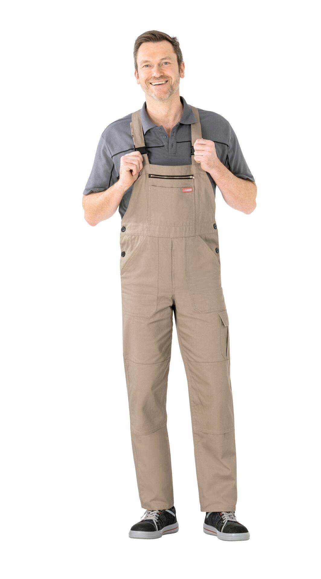 BW 290 Cargo-Latzhose khaki Größe 42