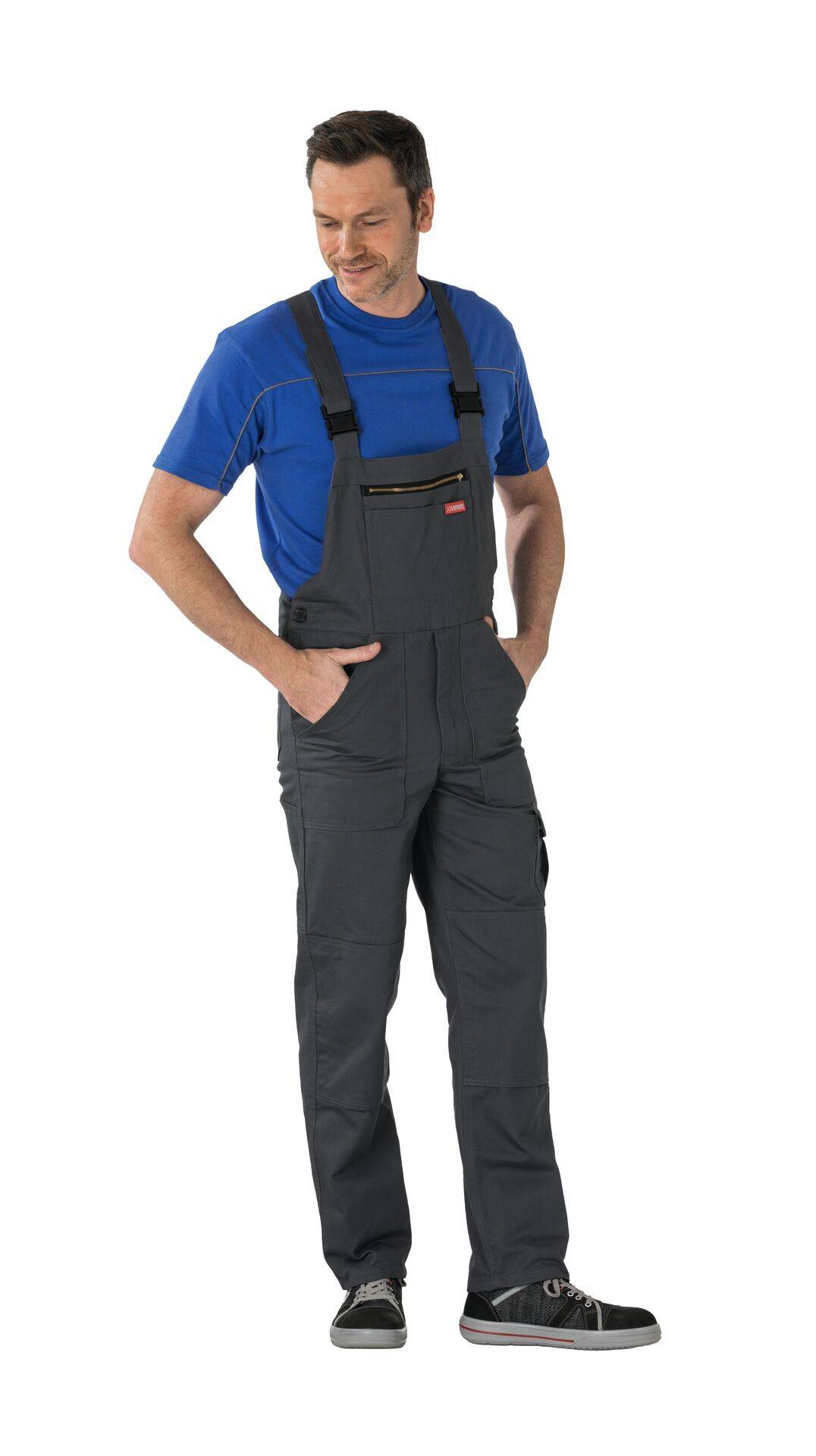 BW 290 Cargo-Latzhose grau Größe 60