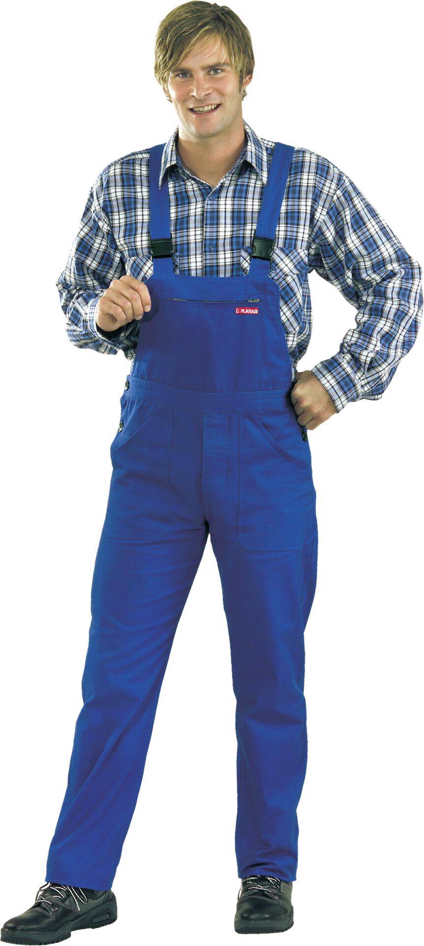 BW 270 Latzhose kornblau Größe 106