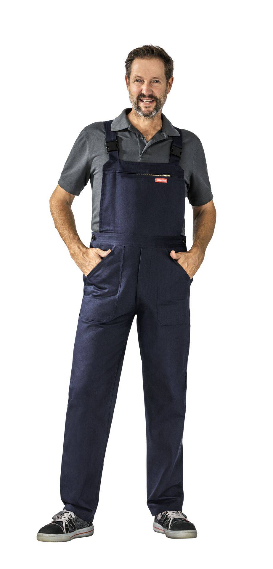 BW 270 Latzhose hydronblau Größe 46