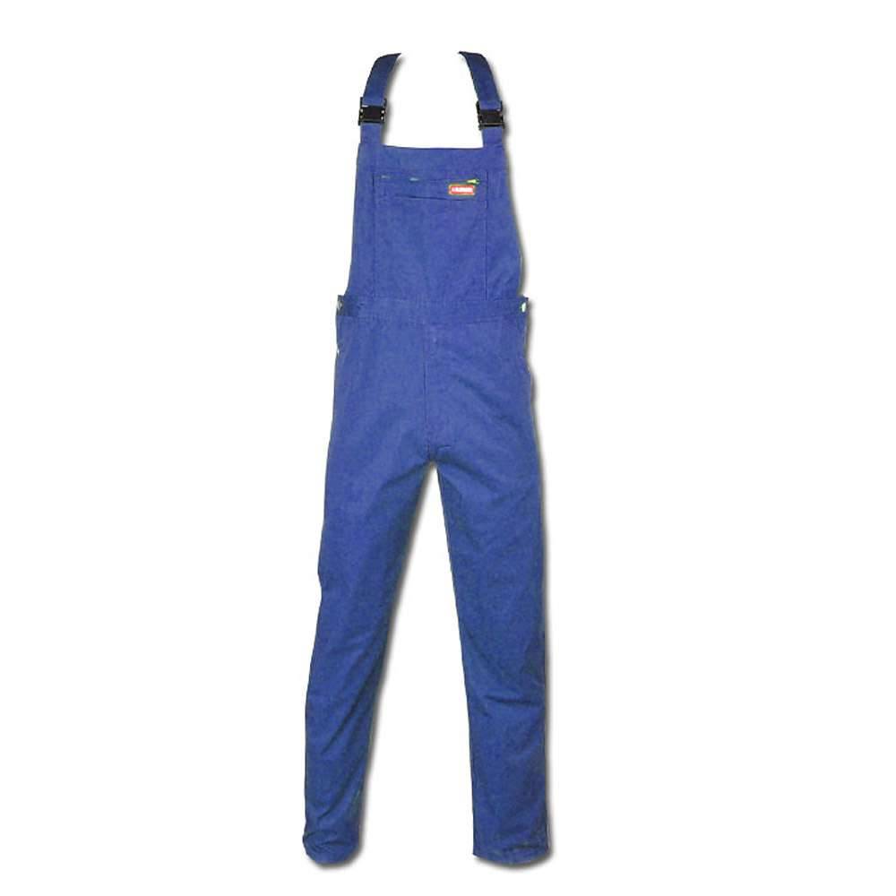 Arbeitslatzhose - Gr. 106 - kornblau - Norm EN 26330 - 65% PES - 35% CO - 260 g/m² - widerstandsfähig und robust - lange Lebensdauer - "MG 260"