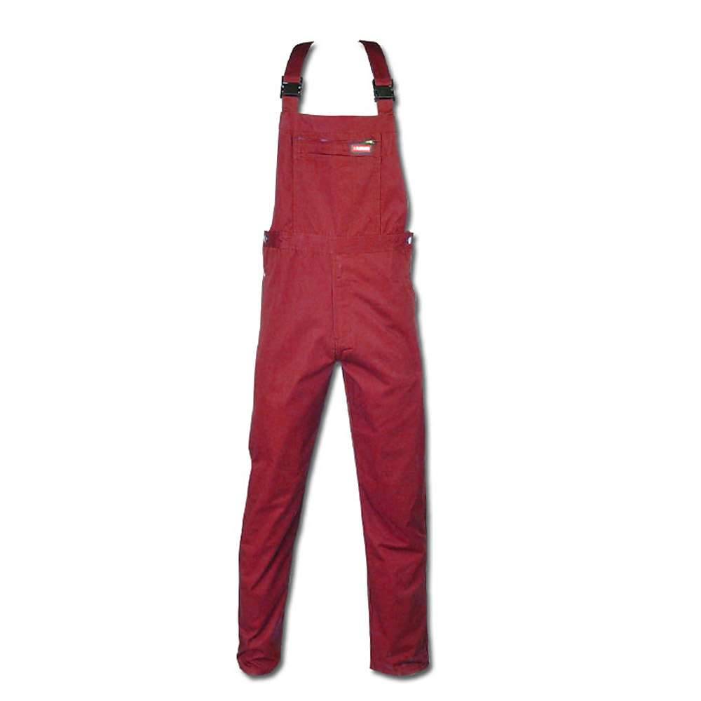 Arbeitslatzhose - Gr. 102 - bordeaux - Norm EN 26330 - 65% PES - 35% CO - 260 g/m² - widerstandsfähig und robust - lange Lebensdauer - "MG 260"