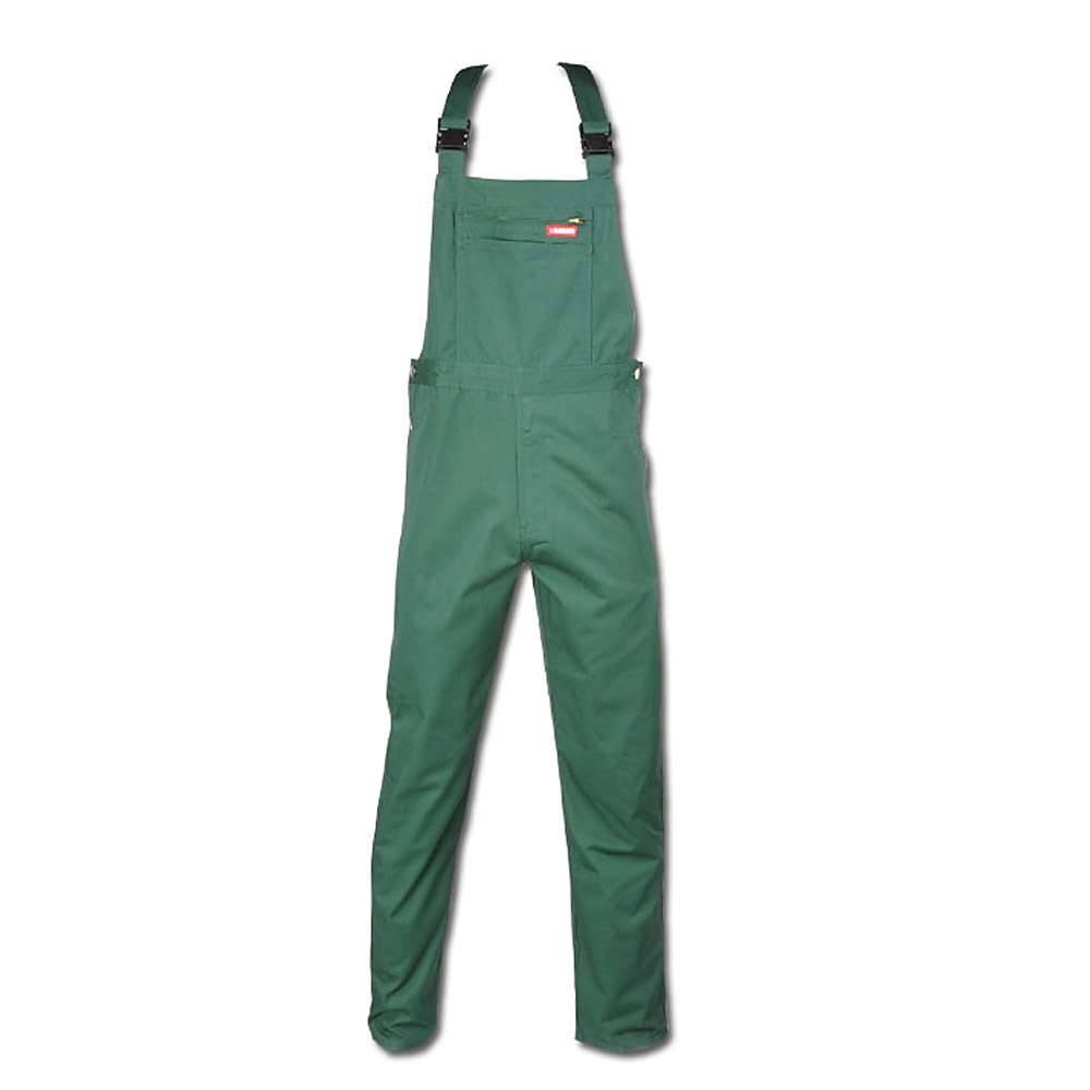 Arbeitslatzhose - Gr. 26 - grün - Norm EN 26330 - 65% PES - 35% CO - 260 g/m² - widerstandsfähig und robust - lange Lebensdauer - "MG 260"