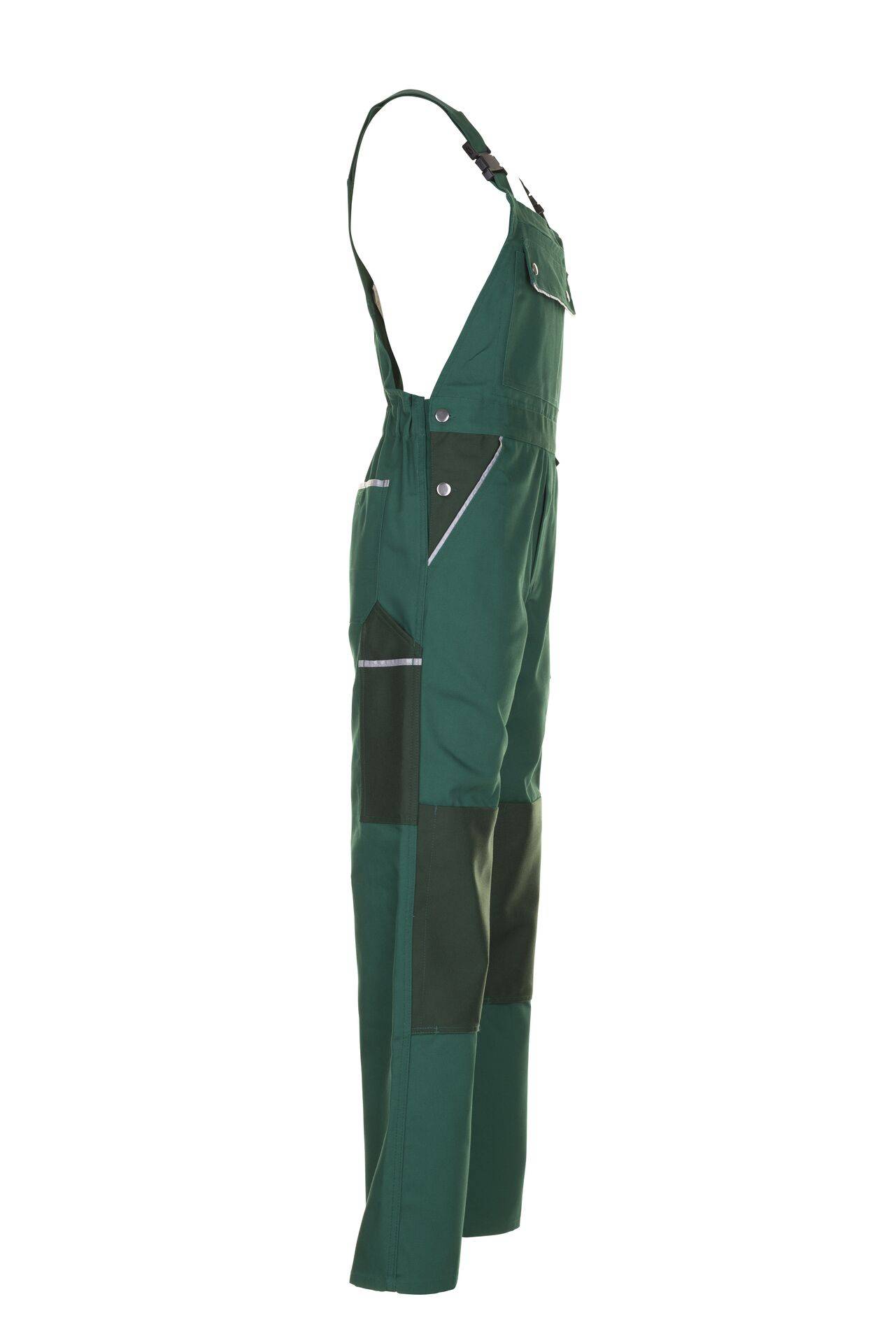 Canvas 320 Latzhose grün/grün Größe 24